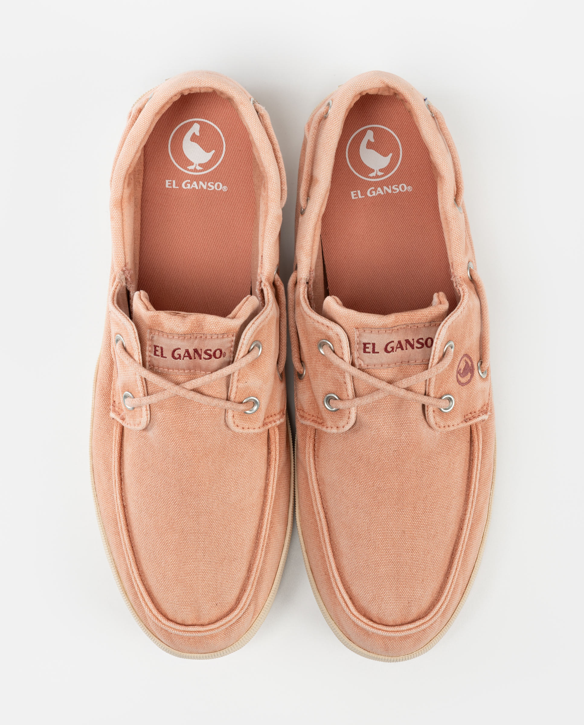 Naútico Garment Dyed Sneaker Canvas Rojo