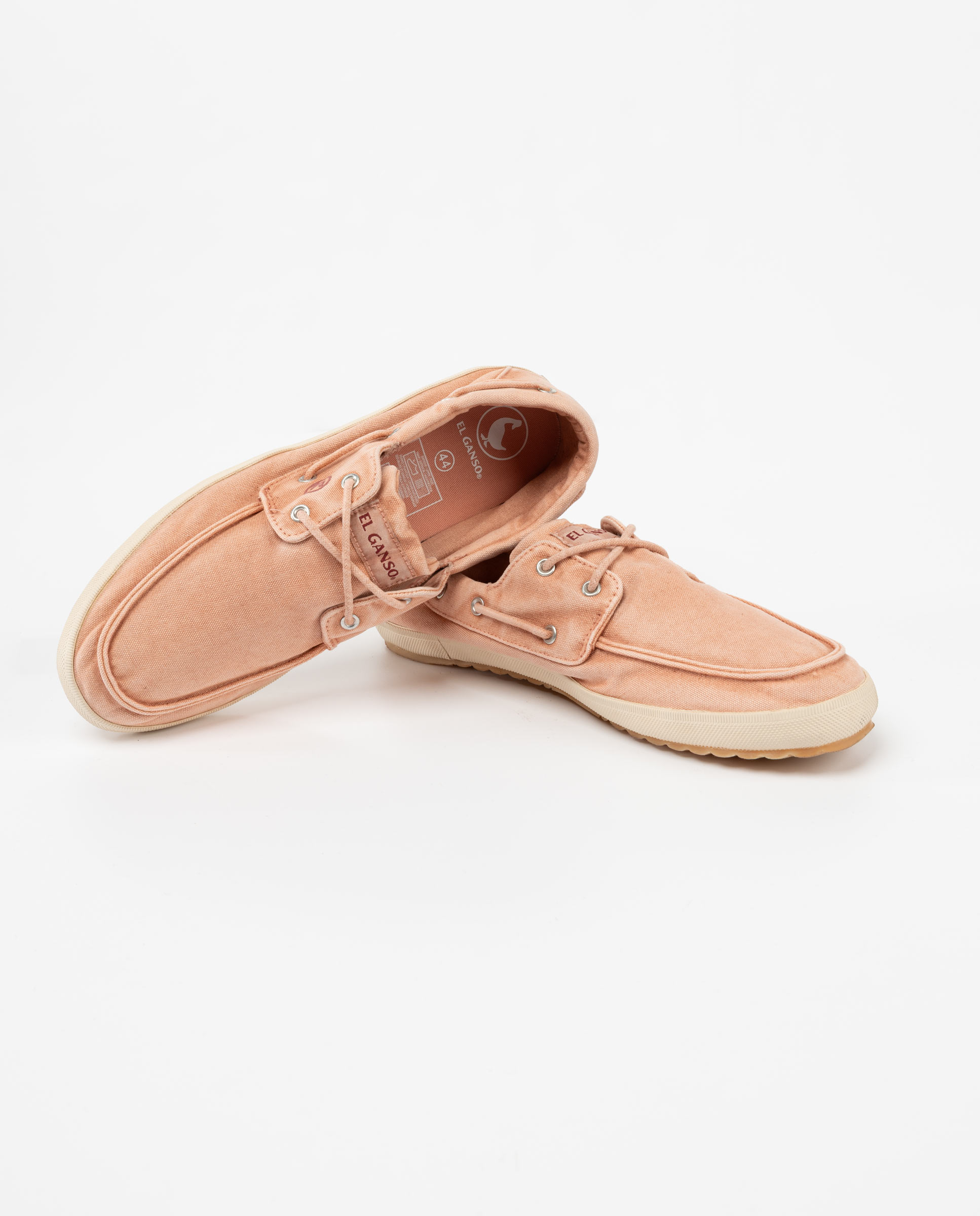 Naútico Garment Dyed Sneaker Canvas Rojo