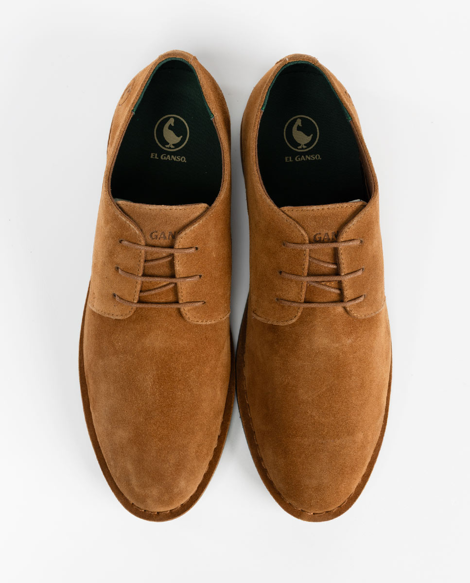 Zapato Guerrero Ante Marrón