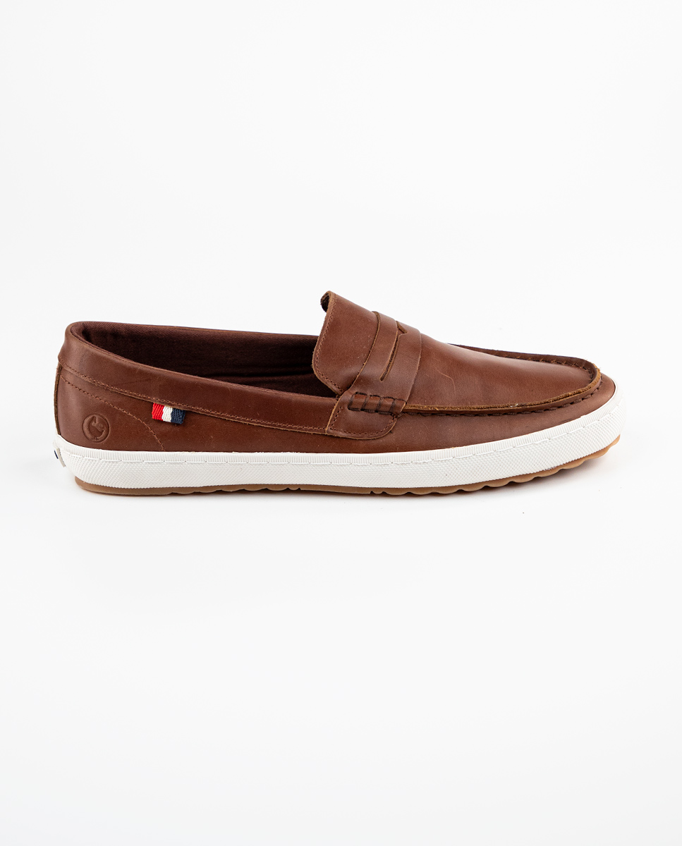 Sneaker Milan Peau Marron