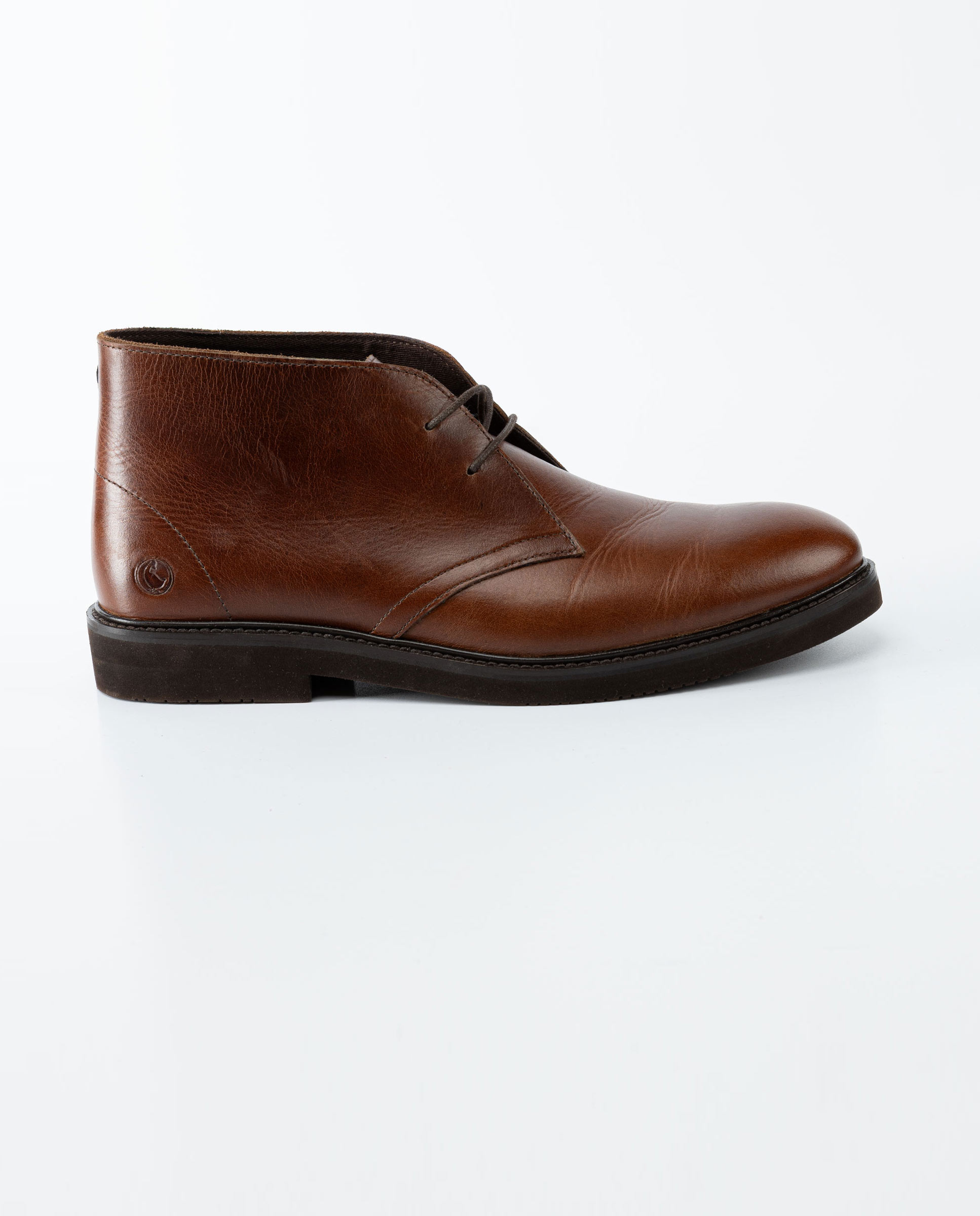 Botín Dessert Piel Marrón