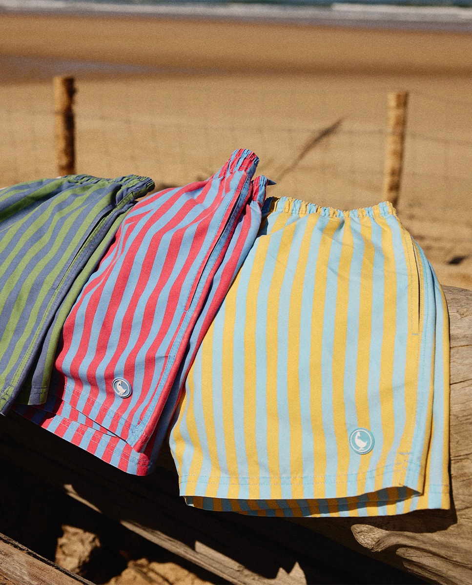 Bañador Raya Amarillo