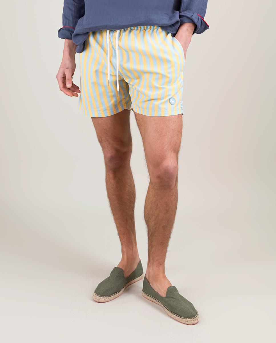 Bañador Raya Amarillo