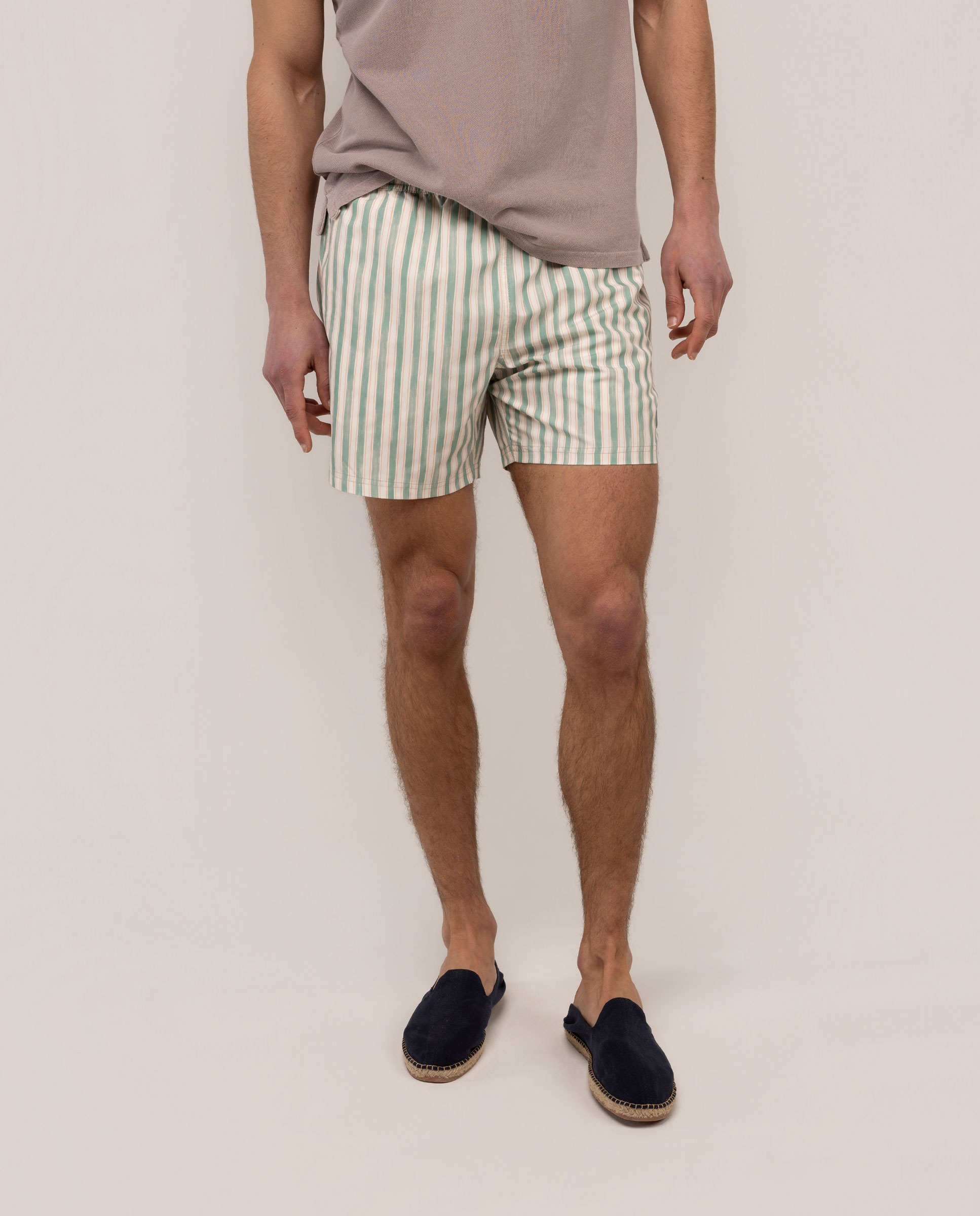 Bañador Rayas Verde