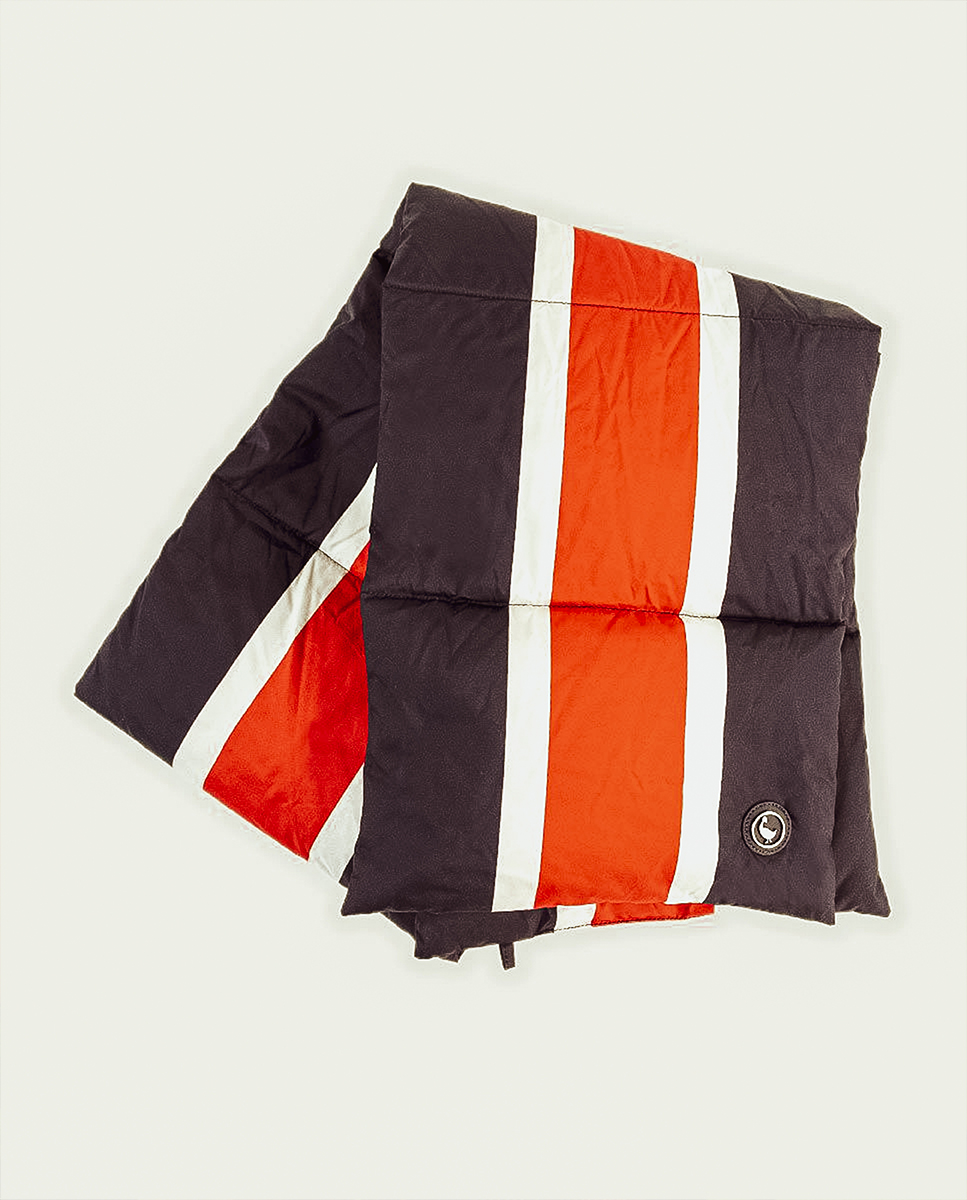 Bufanda Nylon Rayas Marino