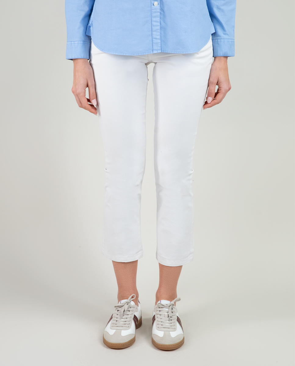 Pantalon 5 poches Blanc