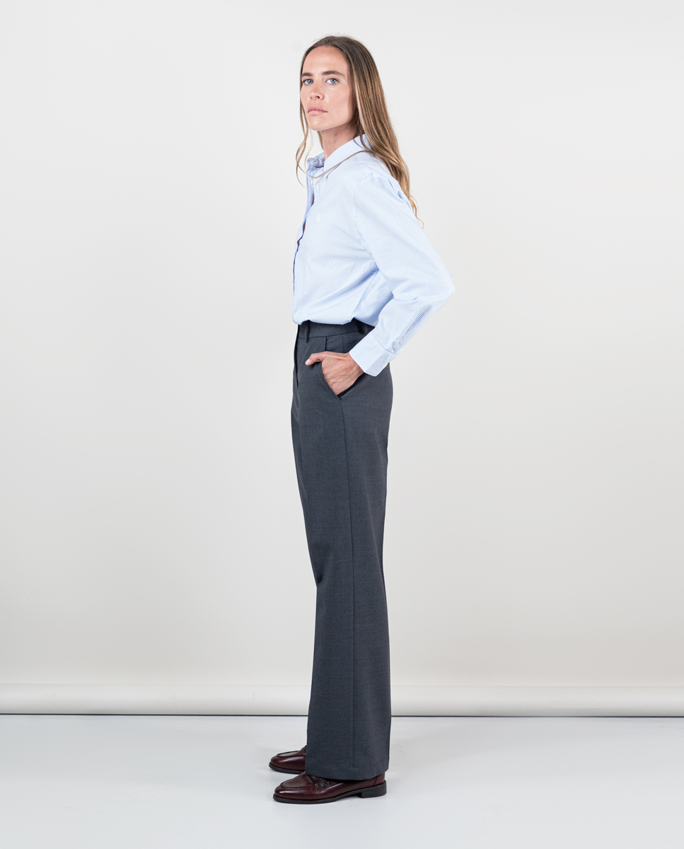 Pantalon Ensemble Uni Gris