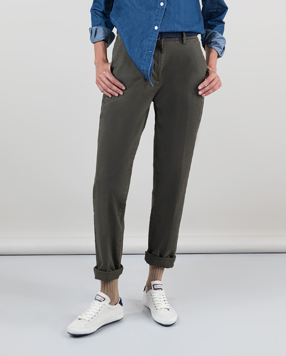 Pantalon Chino Kaki