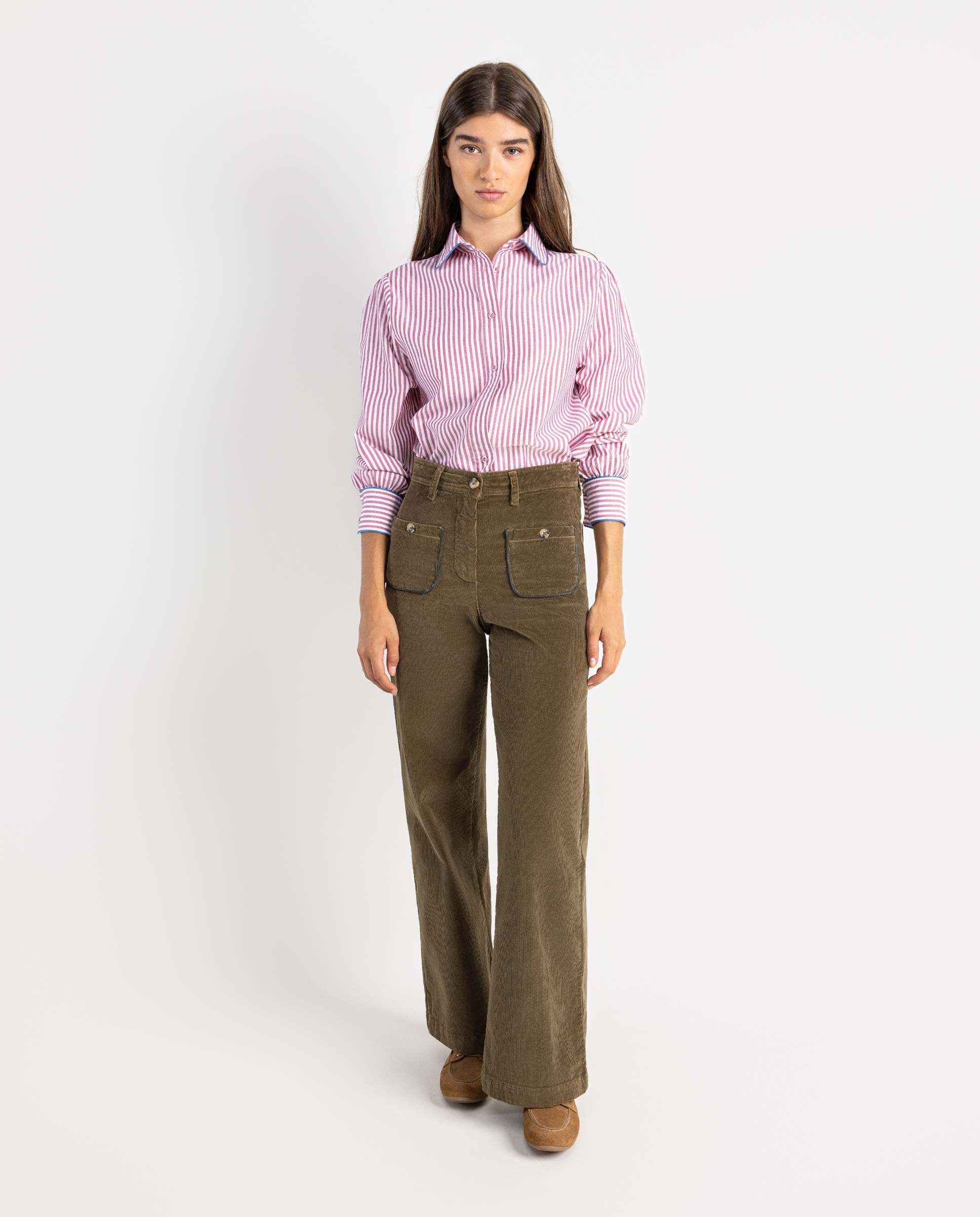 Green Corduroy Trousers