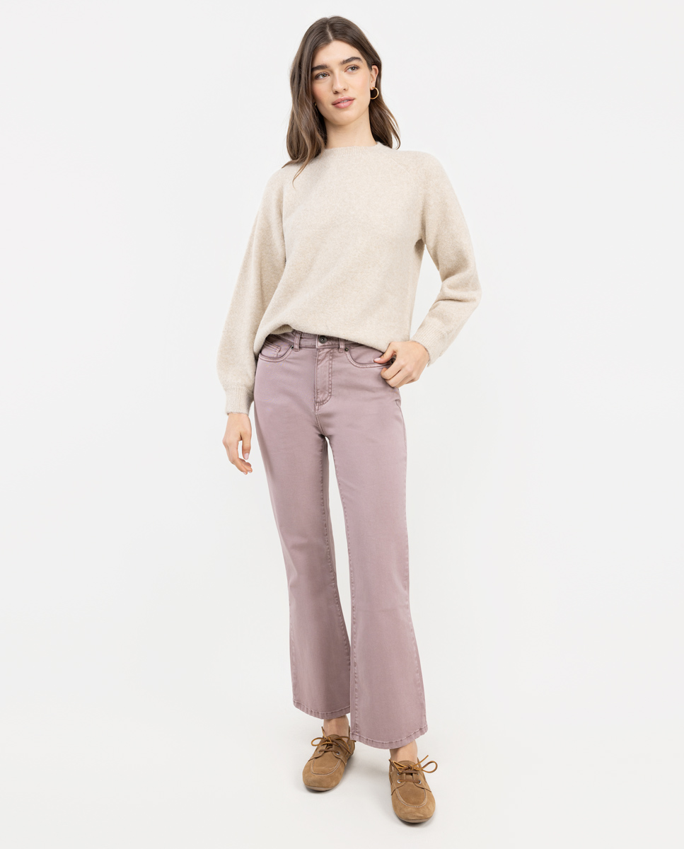 Pantalon 5 Poches Rose