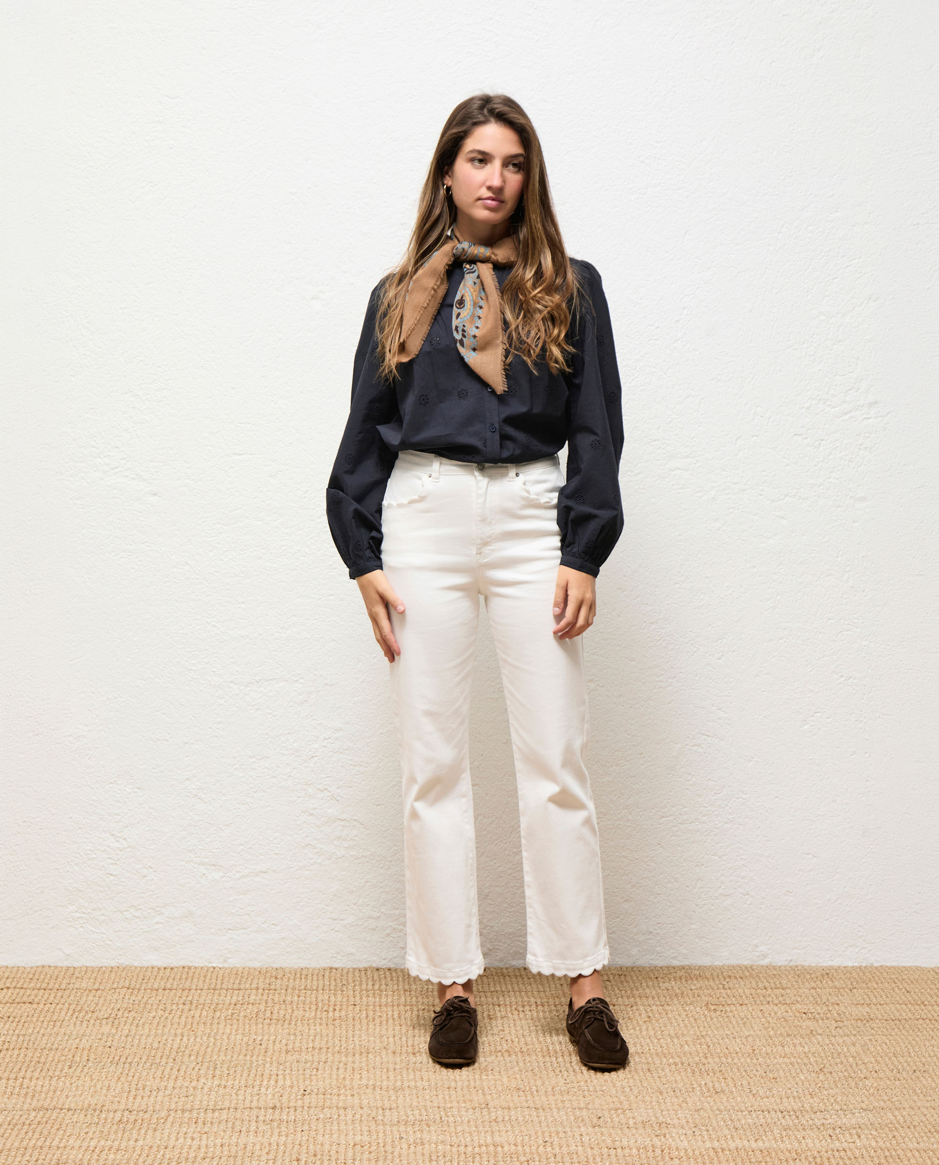 Raw Denim Star Trousers