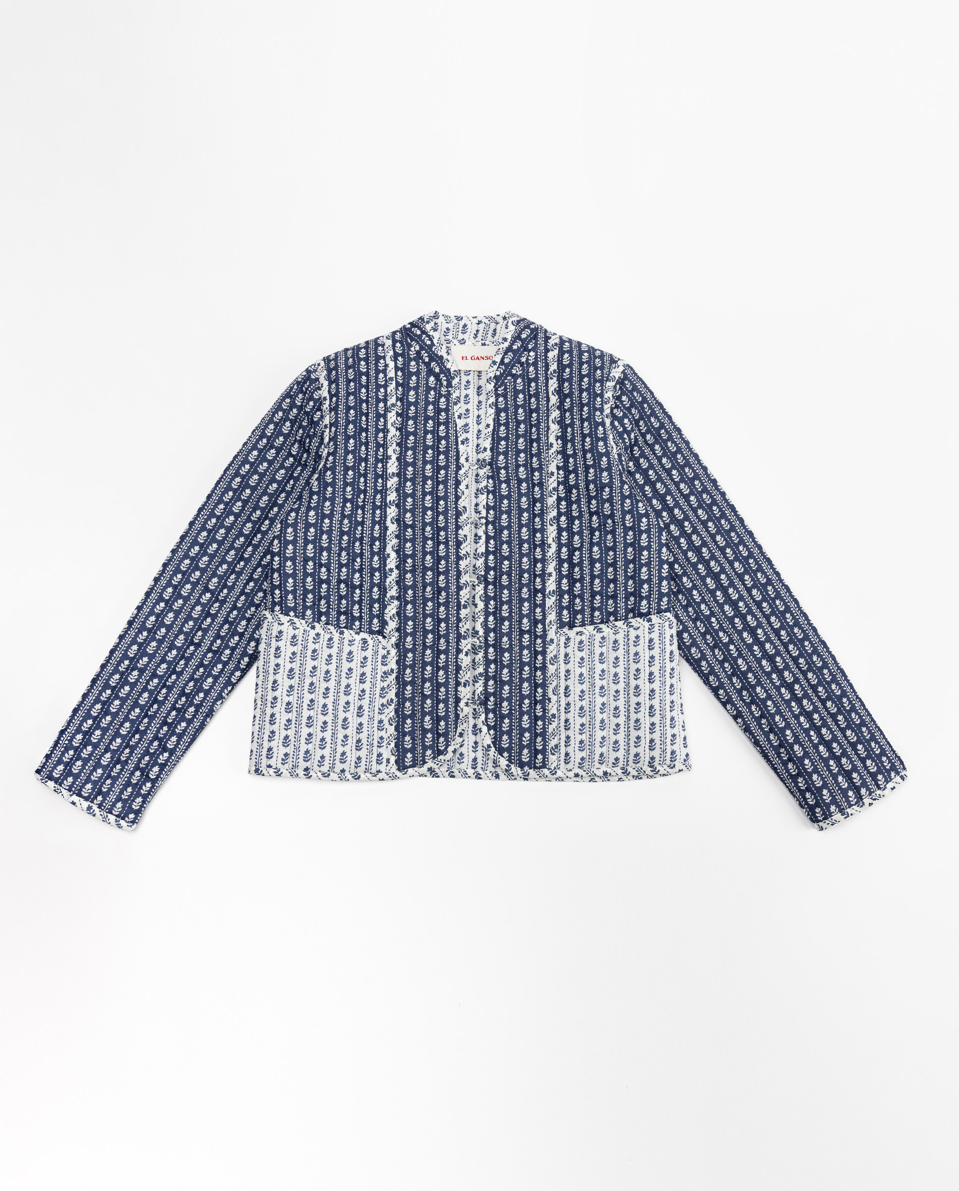 Chaqueta Rebecca Estampado Azul