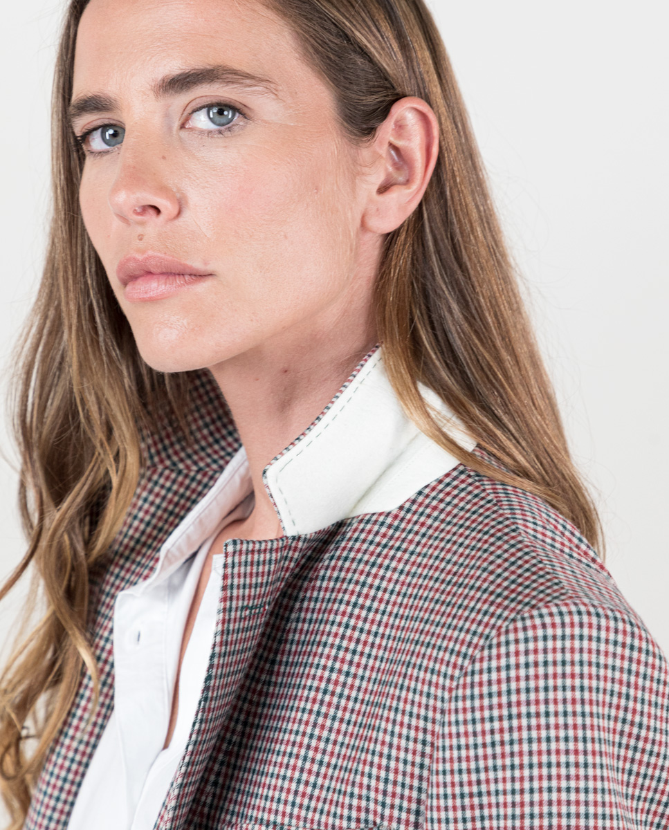 Veste Ensemble Harrys Grenat et Bleu Ciel