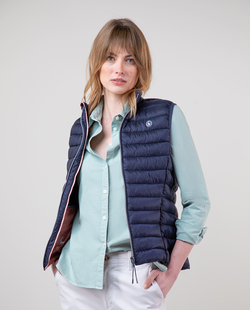 Gilet Matelassé Marine