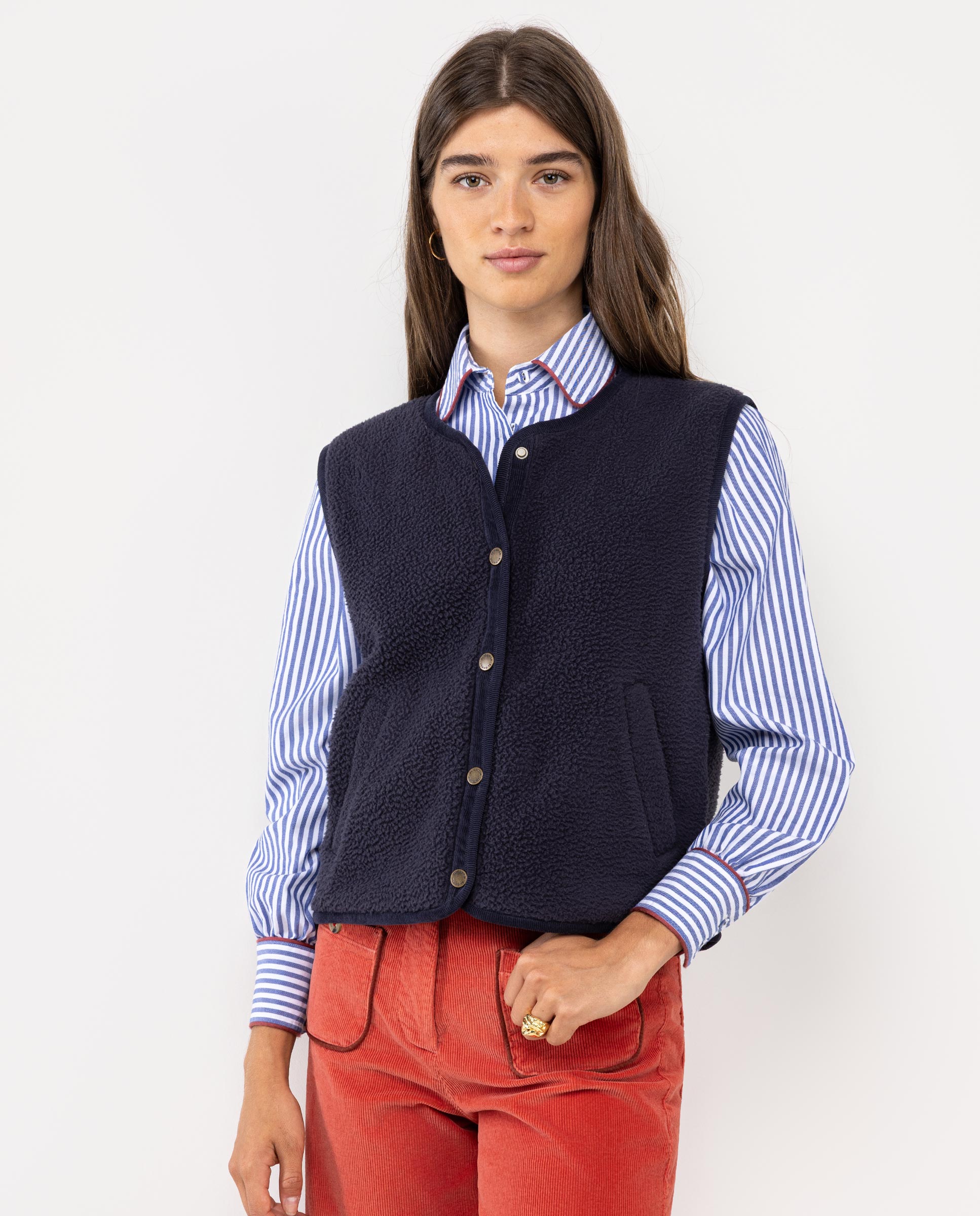 Chaleco Borrego Marino