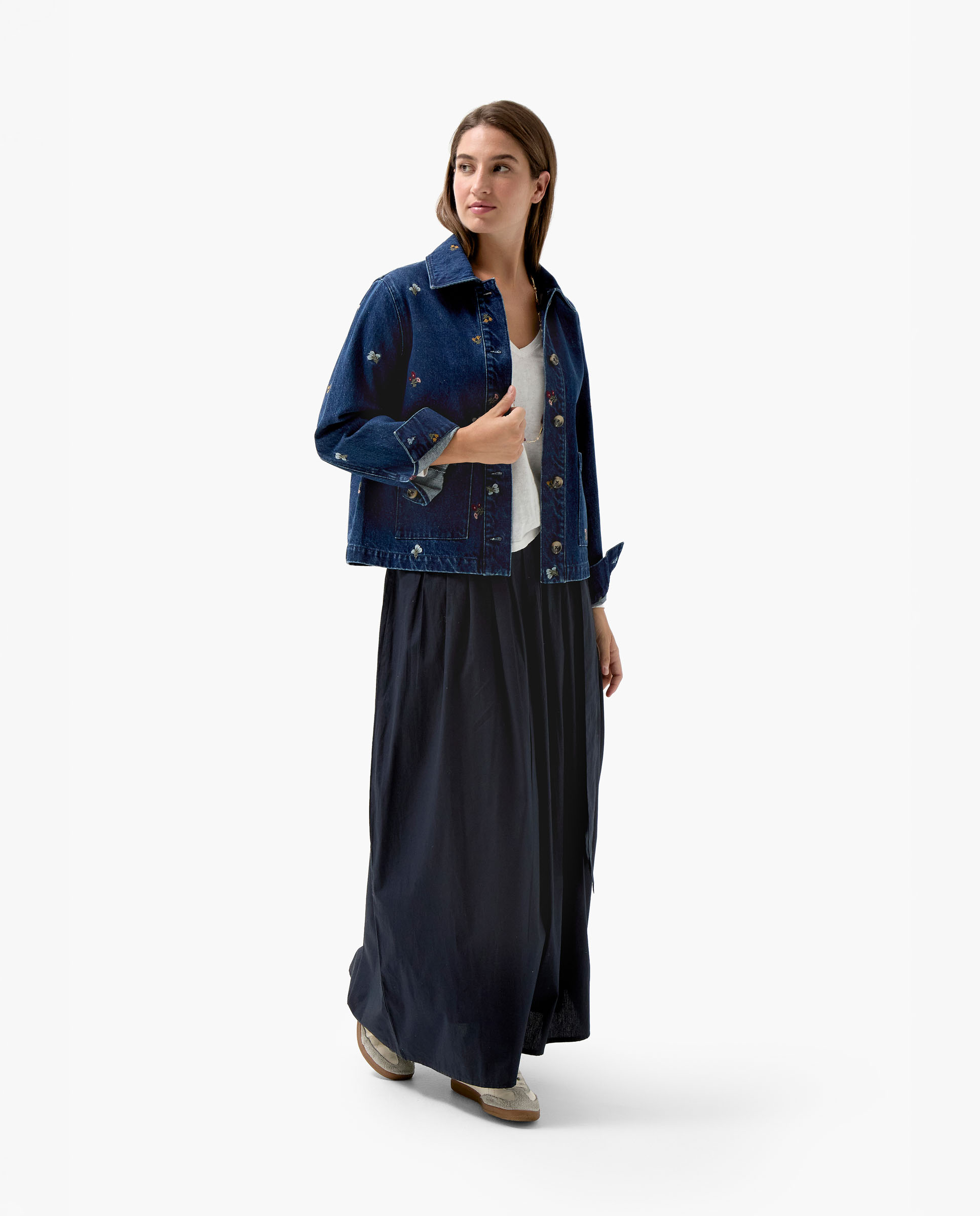 April Denim Jacket Blue