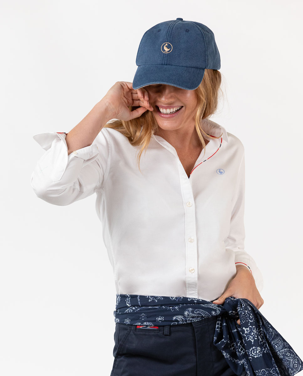 Camisa Oxford Blanco