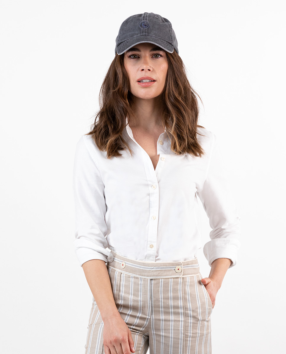 Camisa Pin Point Blanco
