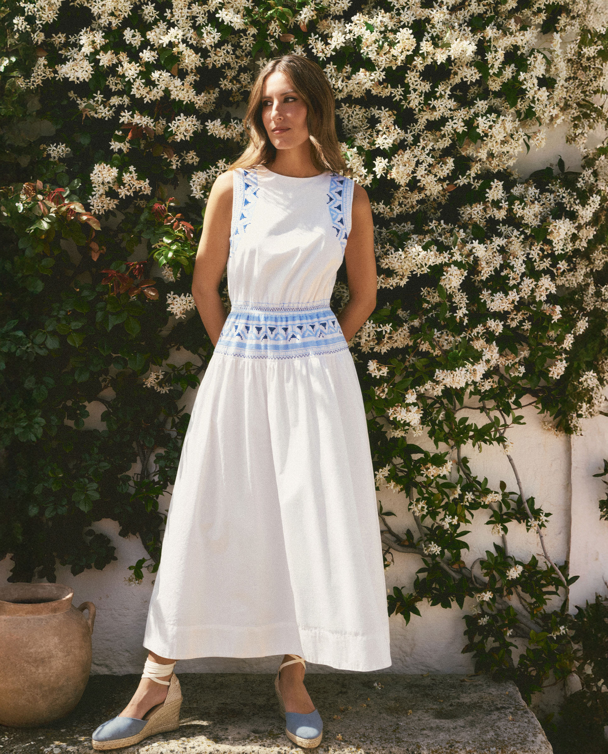 Vestido Maria Bordados