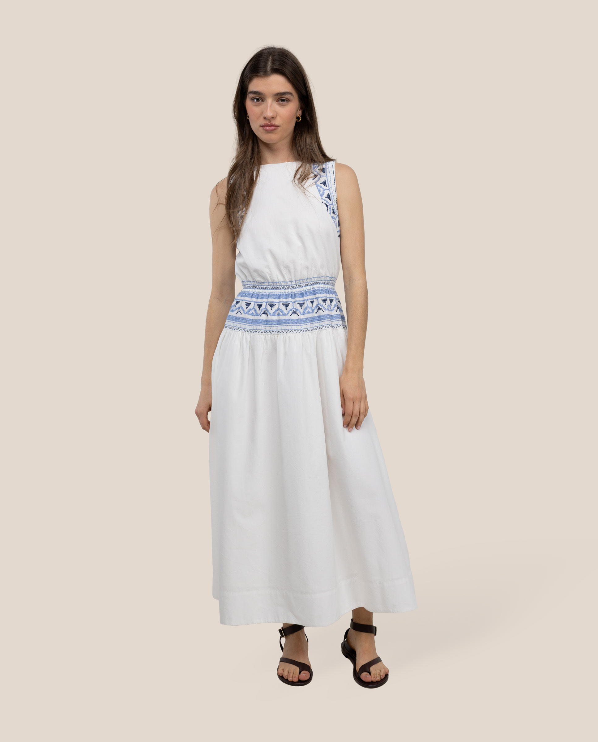 Vestido Maria Bordados