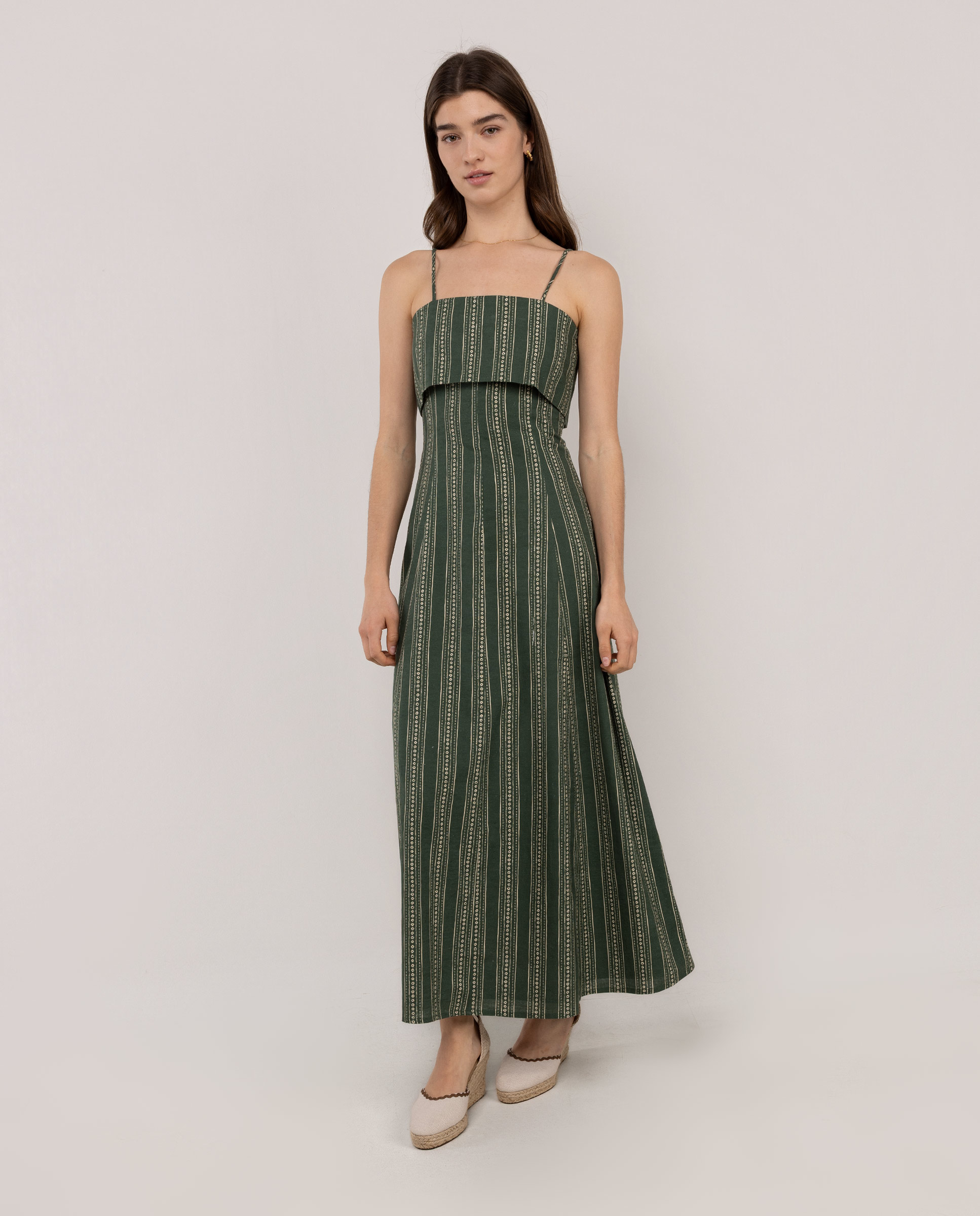 Vestido Lola Lino Estampado