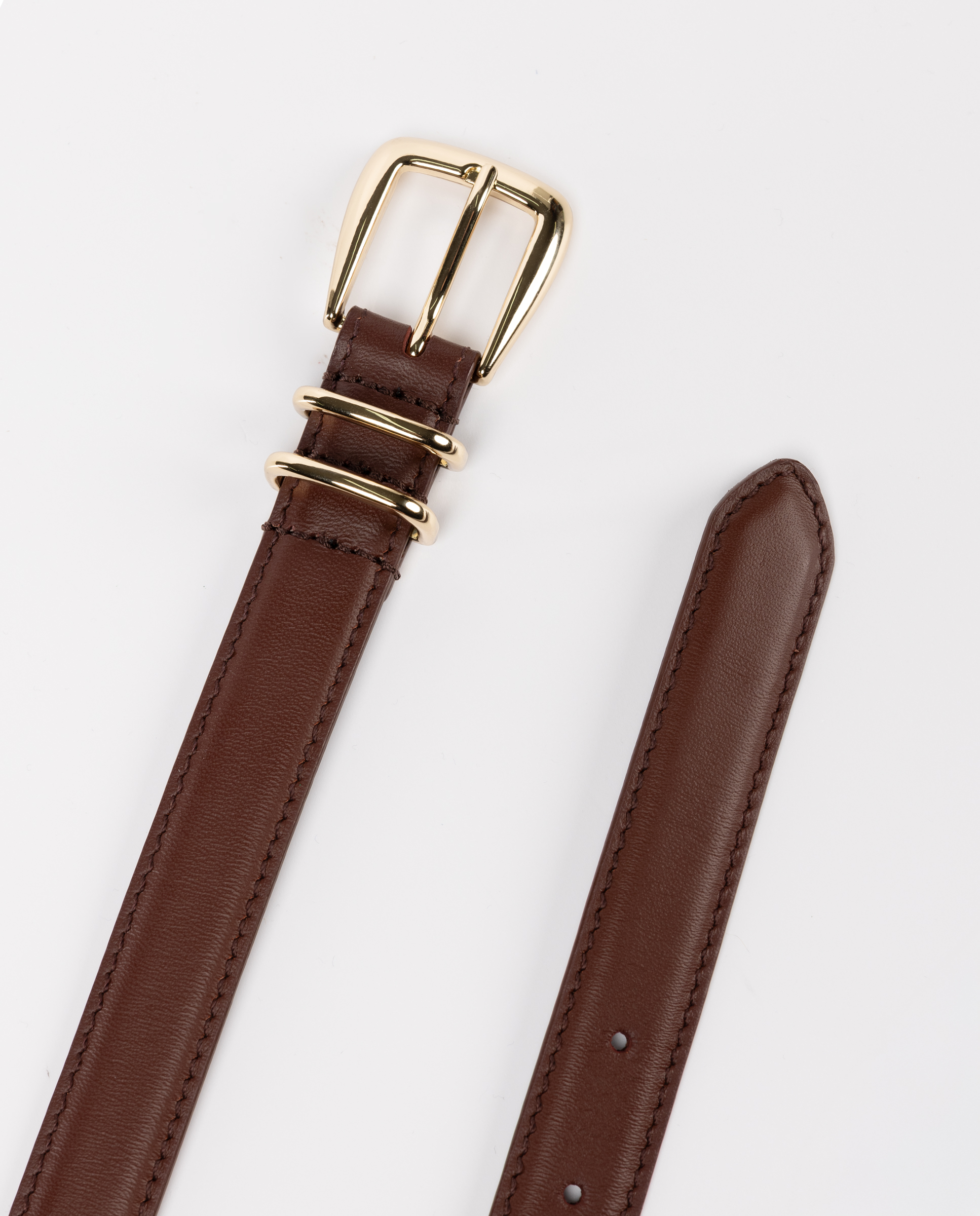 Cinturon Willow Piel Granate