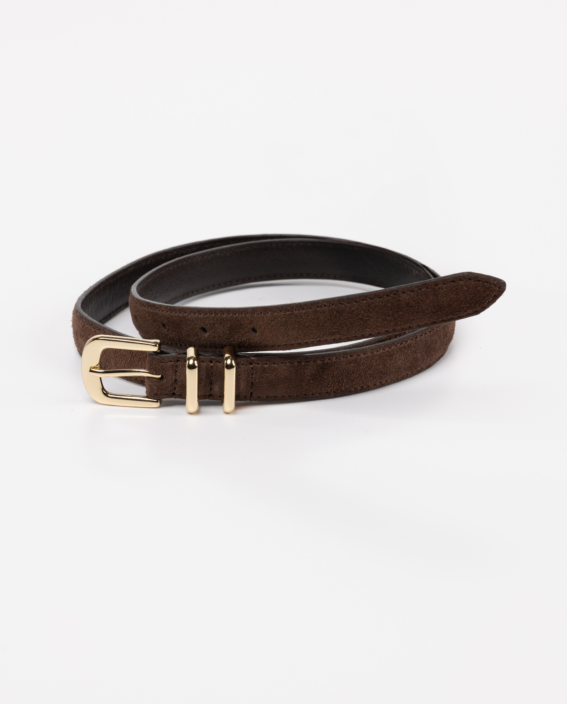 Cinto de camurça marrom salgueiro