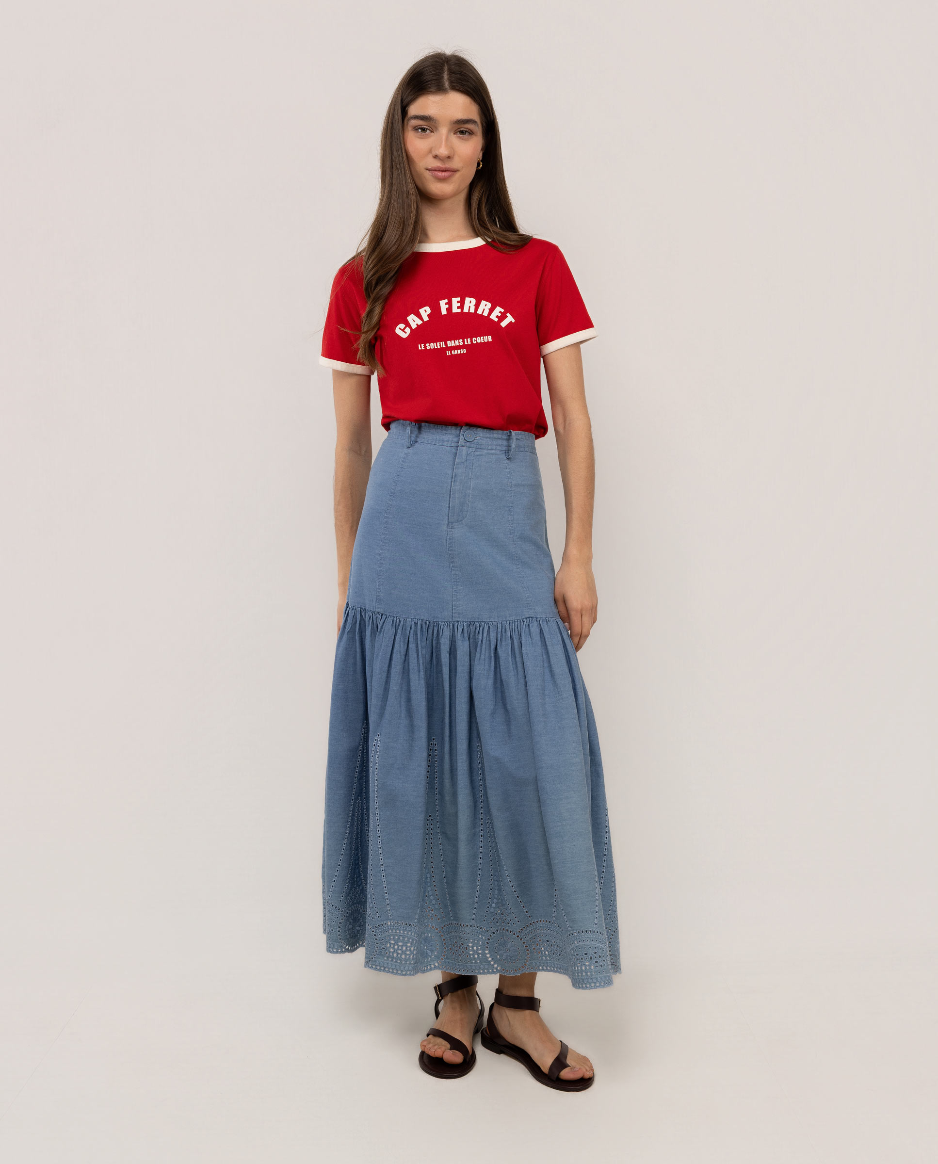 Flavia Jeansrock