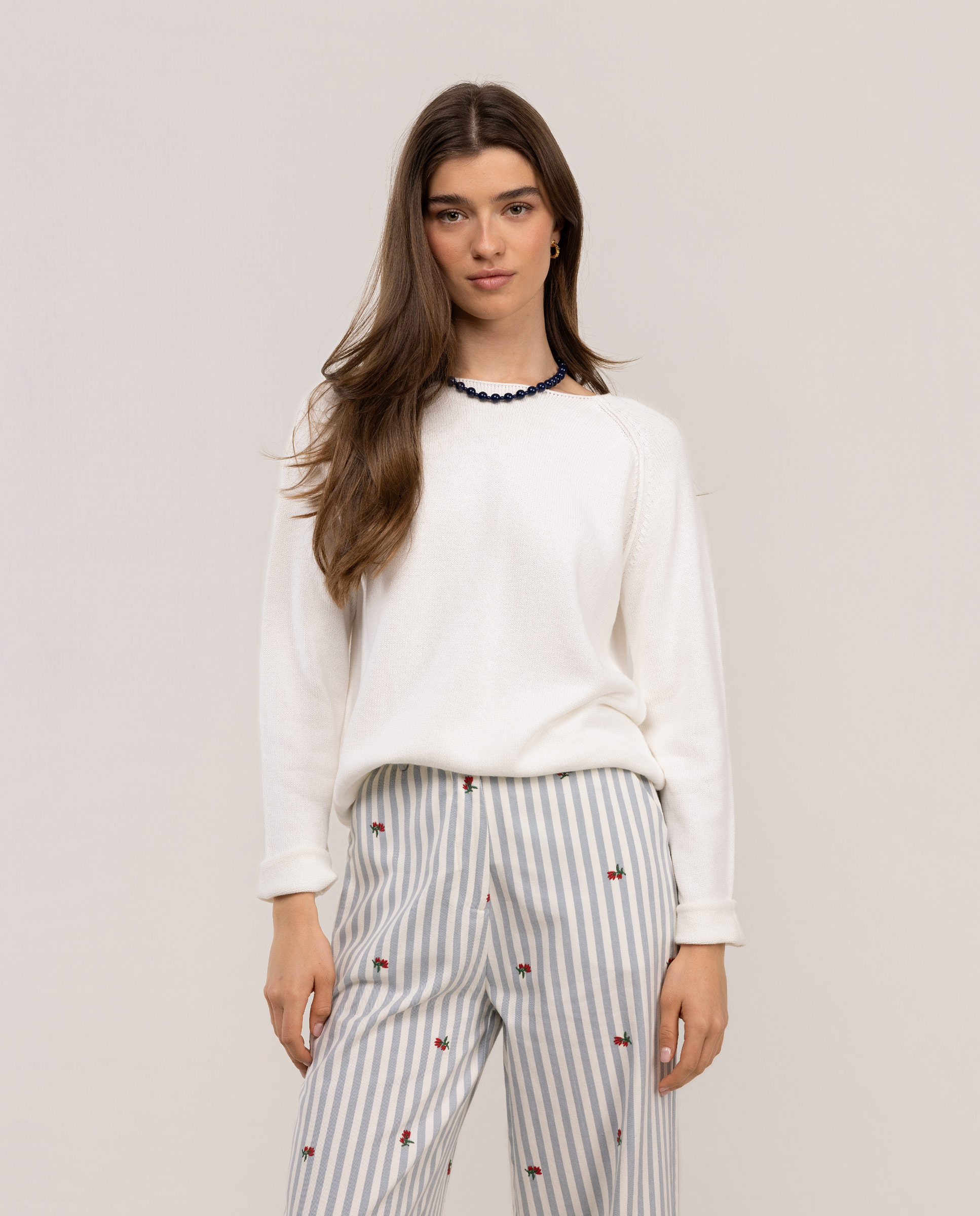 Camisa branca da Gia