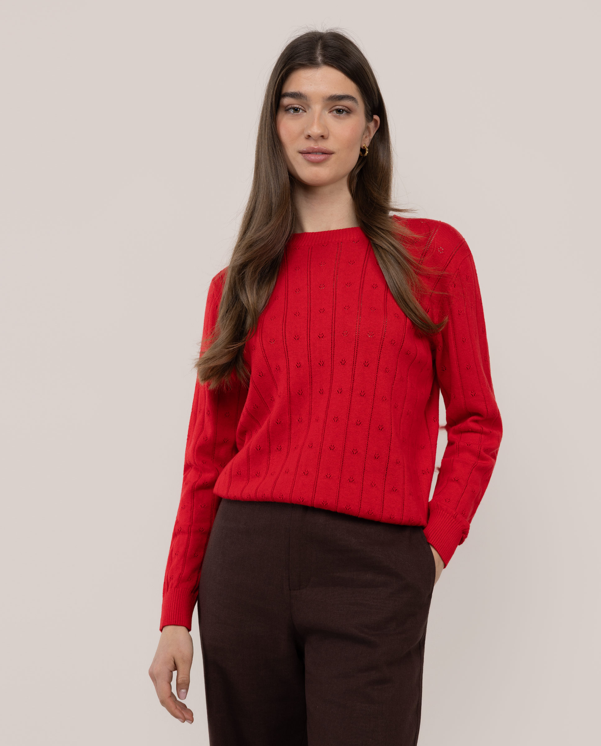 Jersey Audrey Calados Rojo