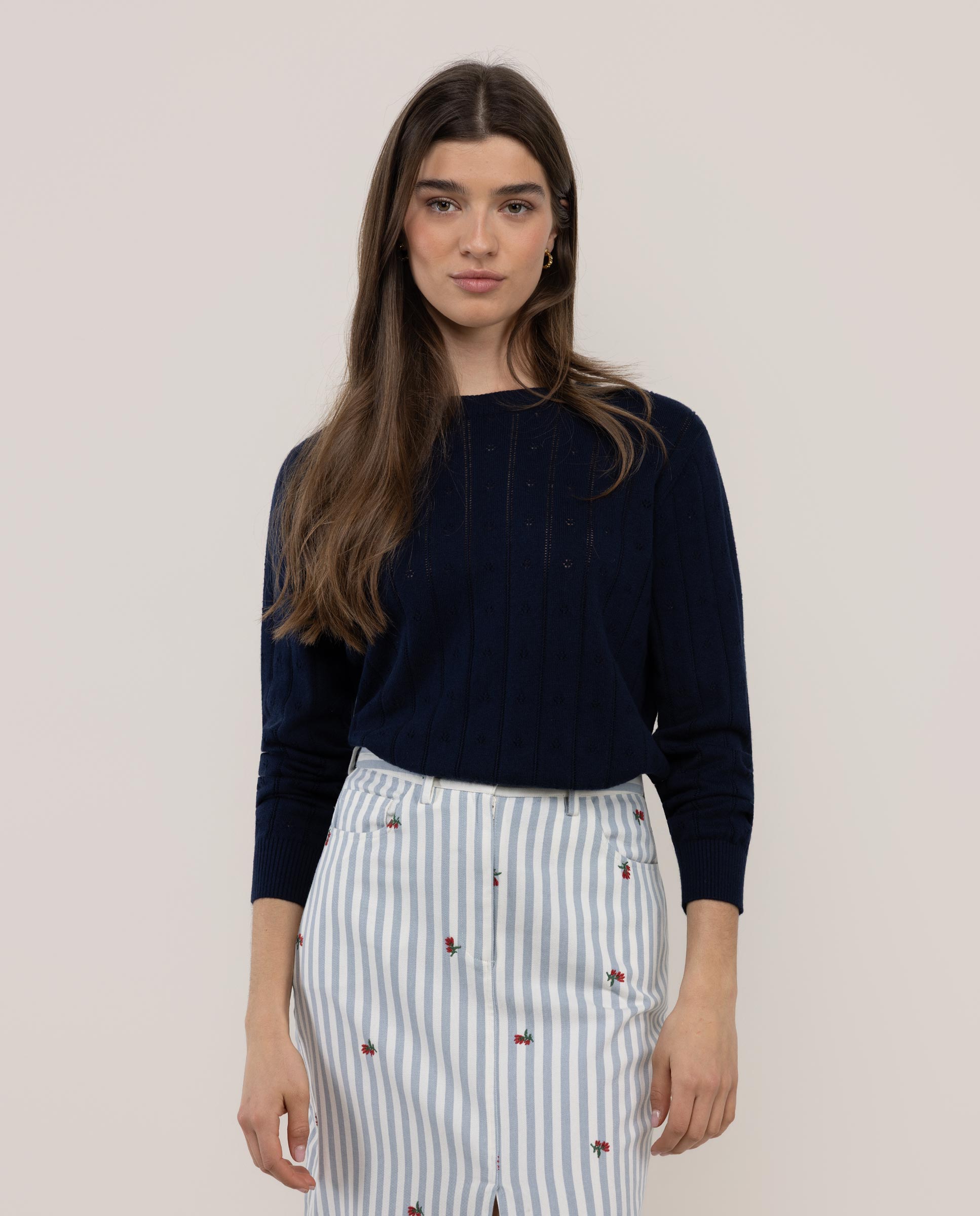 Jersey Audrey Calados Marino