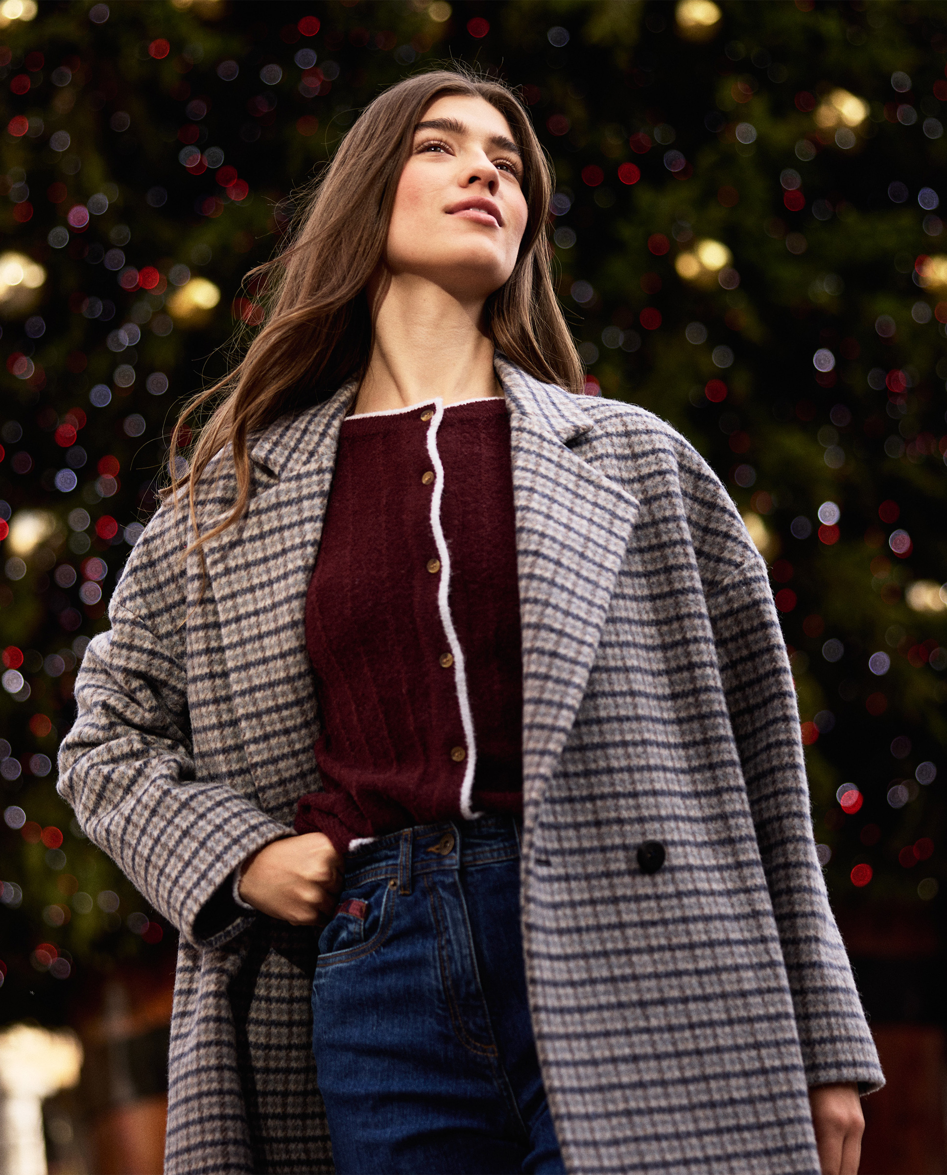 Cárdigan Fantasía Burdeos