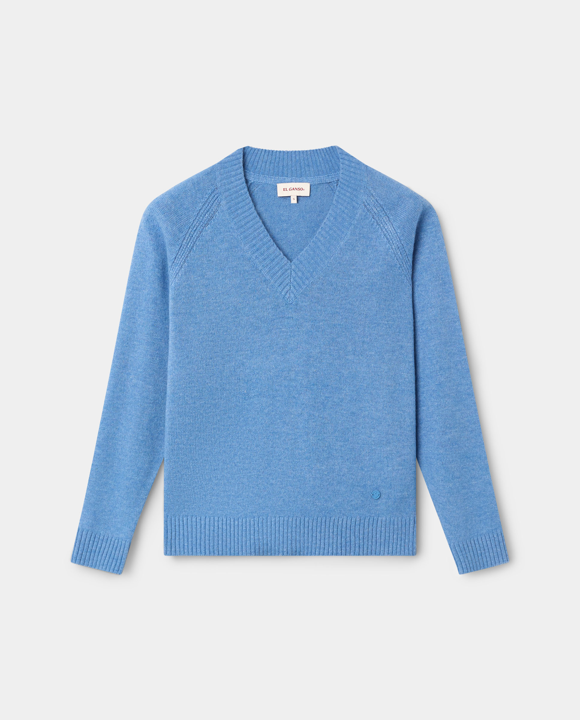 Jersey Lidia Cuello Pico Azul
