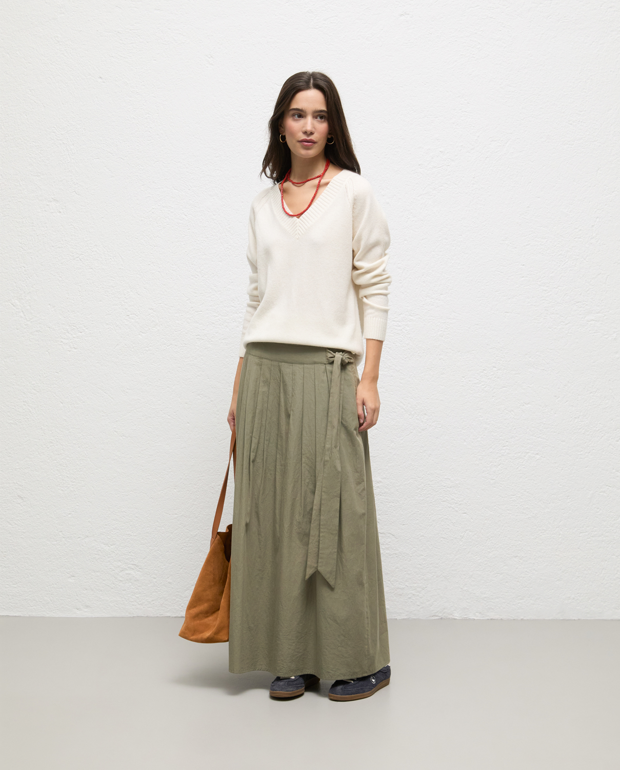 Jersey Lidia Cuello Pico Crudo