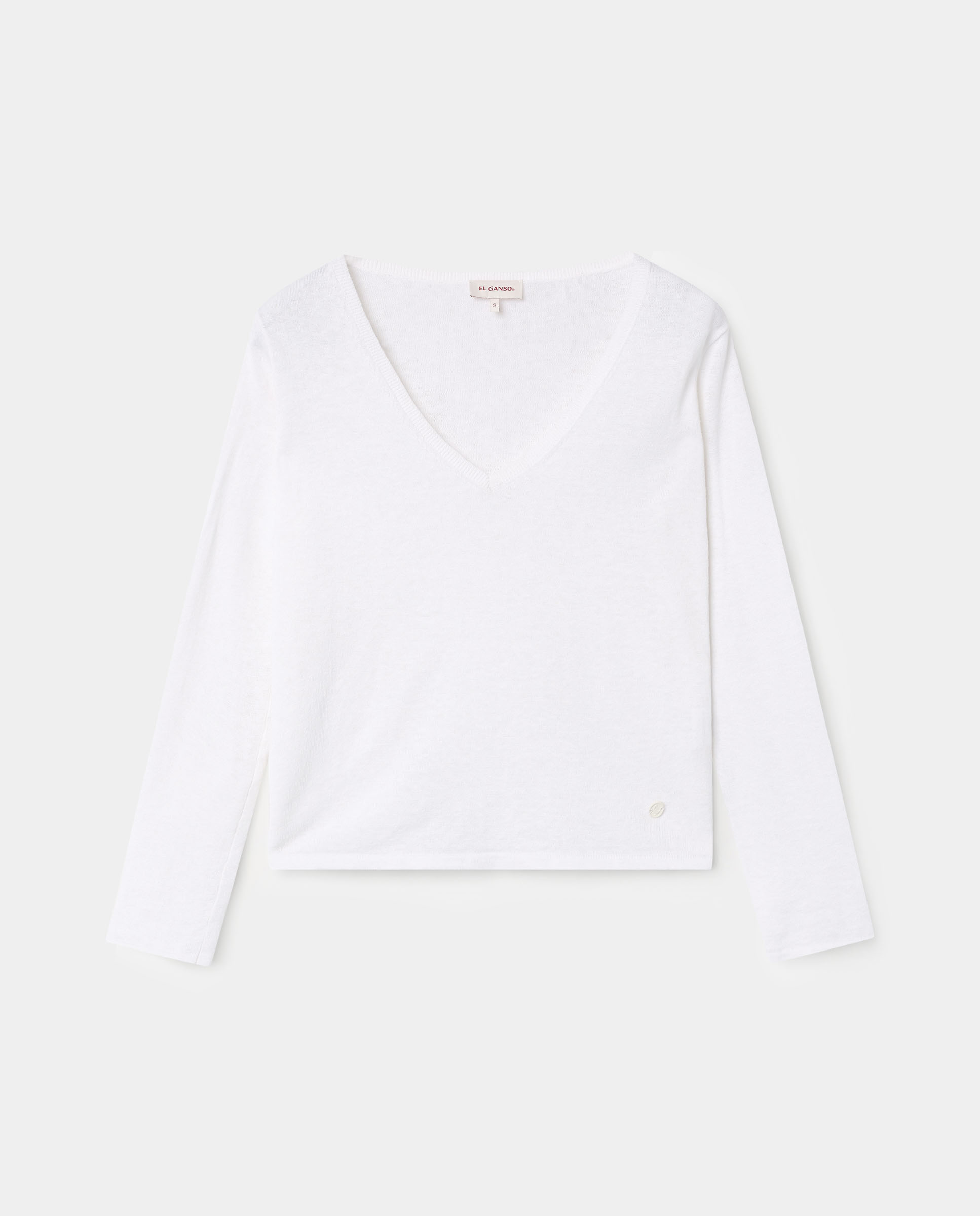 Kerry Linen Jersey White