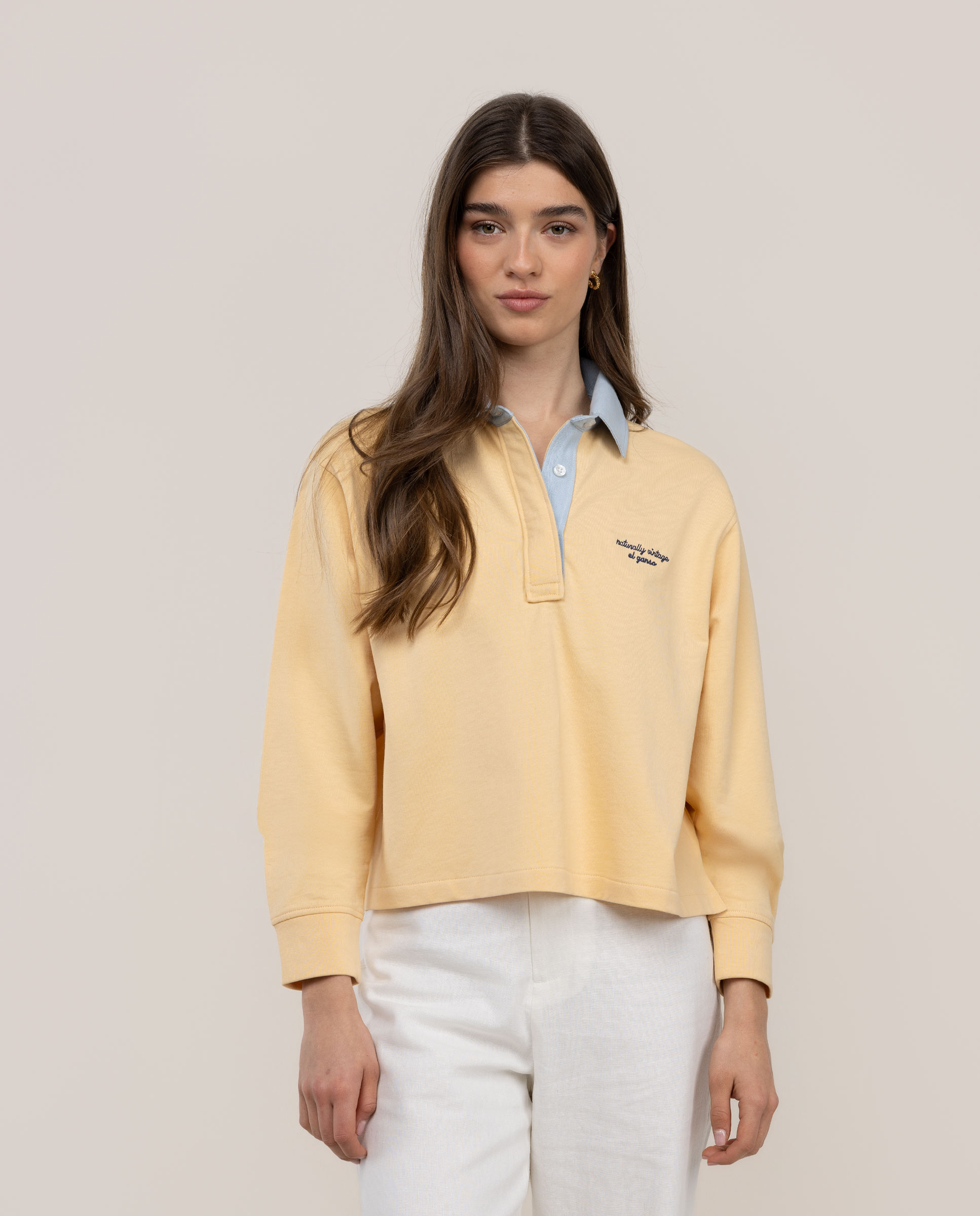 Sweat-shirt à col roulé Abby