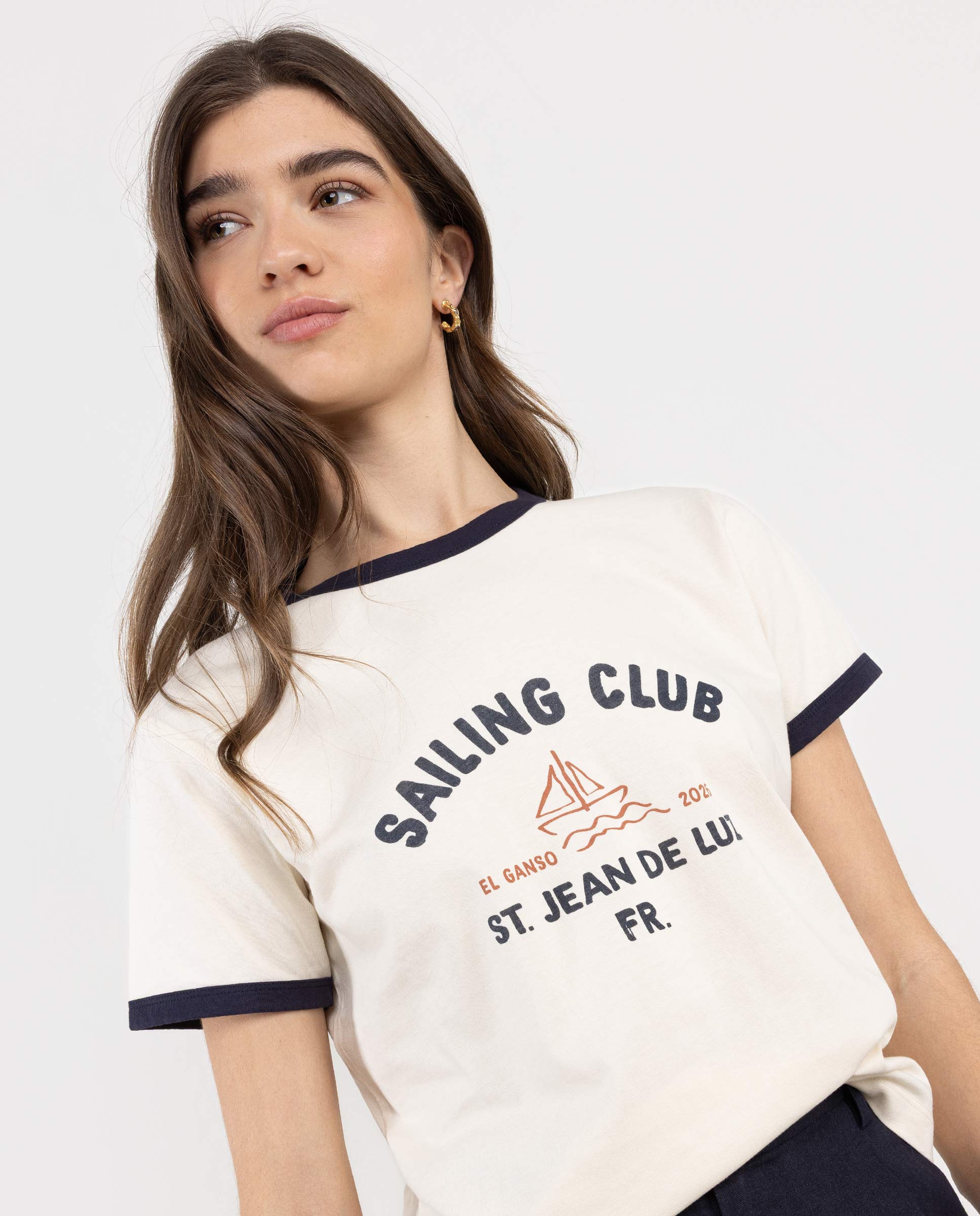 Camiseta Norma Manga Corta Crudo