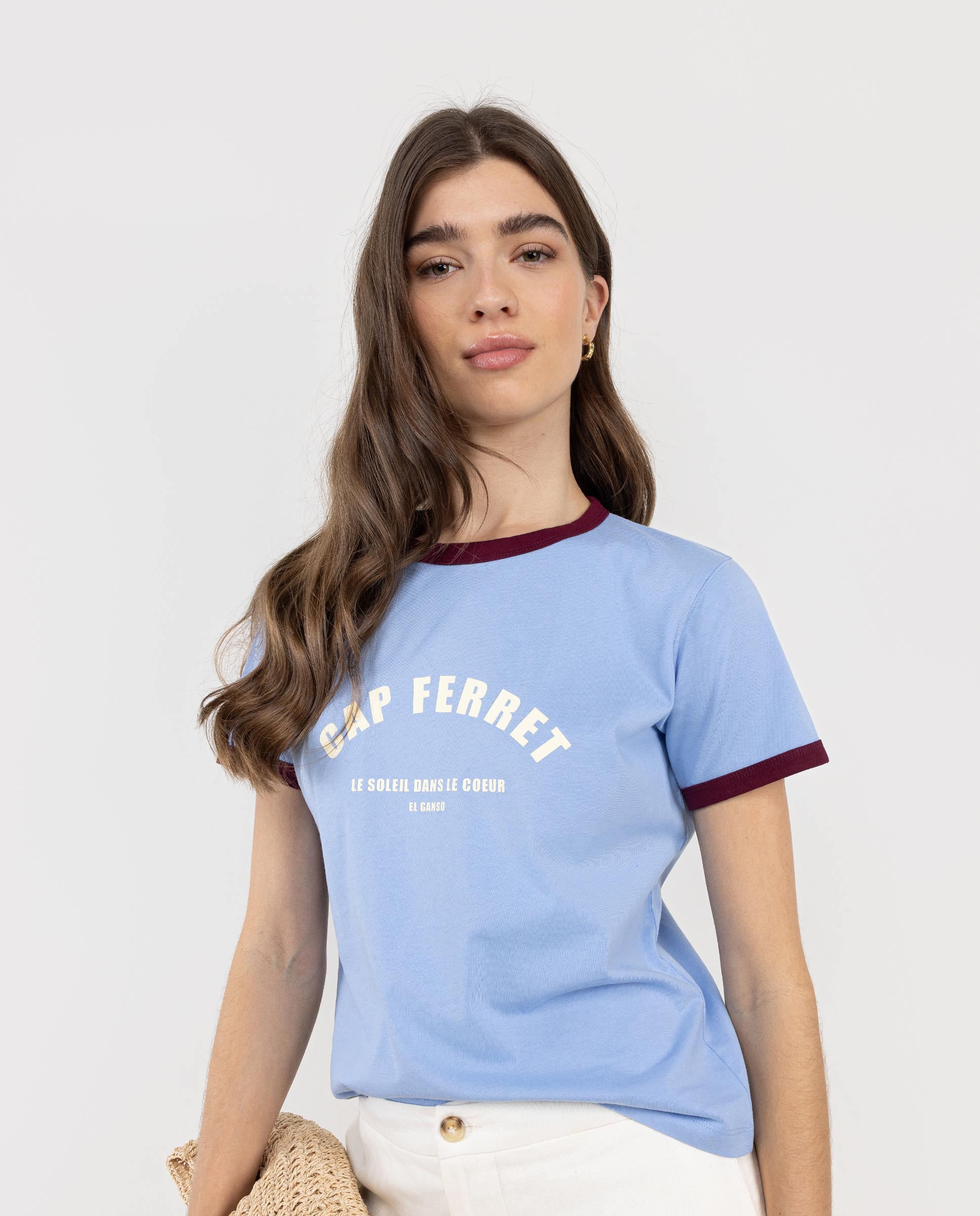 Camiseta Norma Manga Corta Celeste