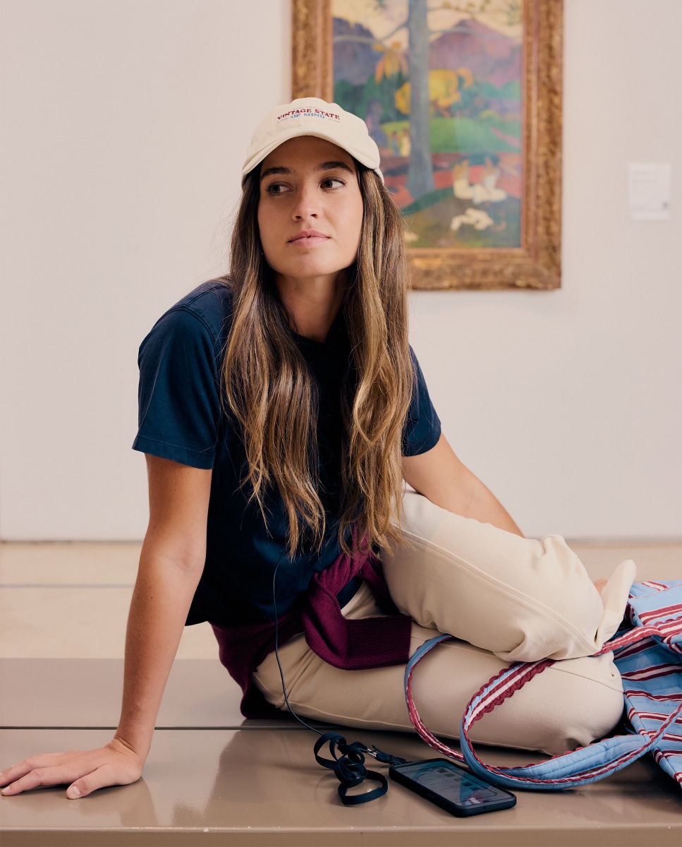 El Ganso x Thyssen Museum T-shirt, Lilac Navy