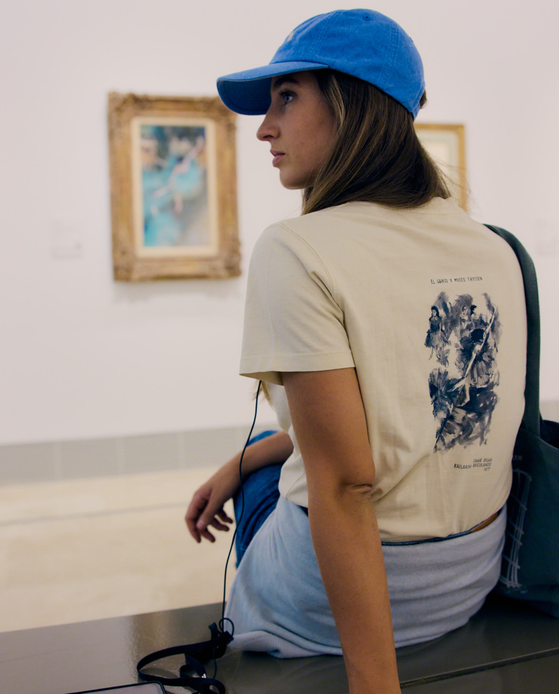 El Ganso x Thyssen Museum Raw Ballerinas T-shirt