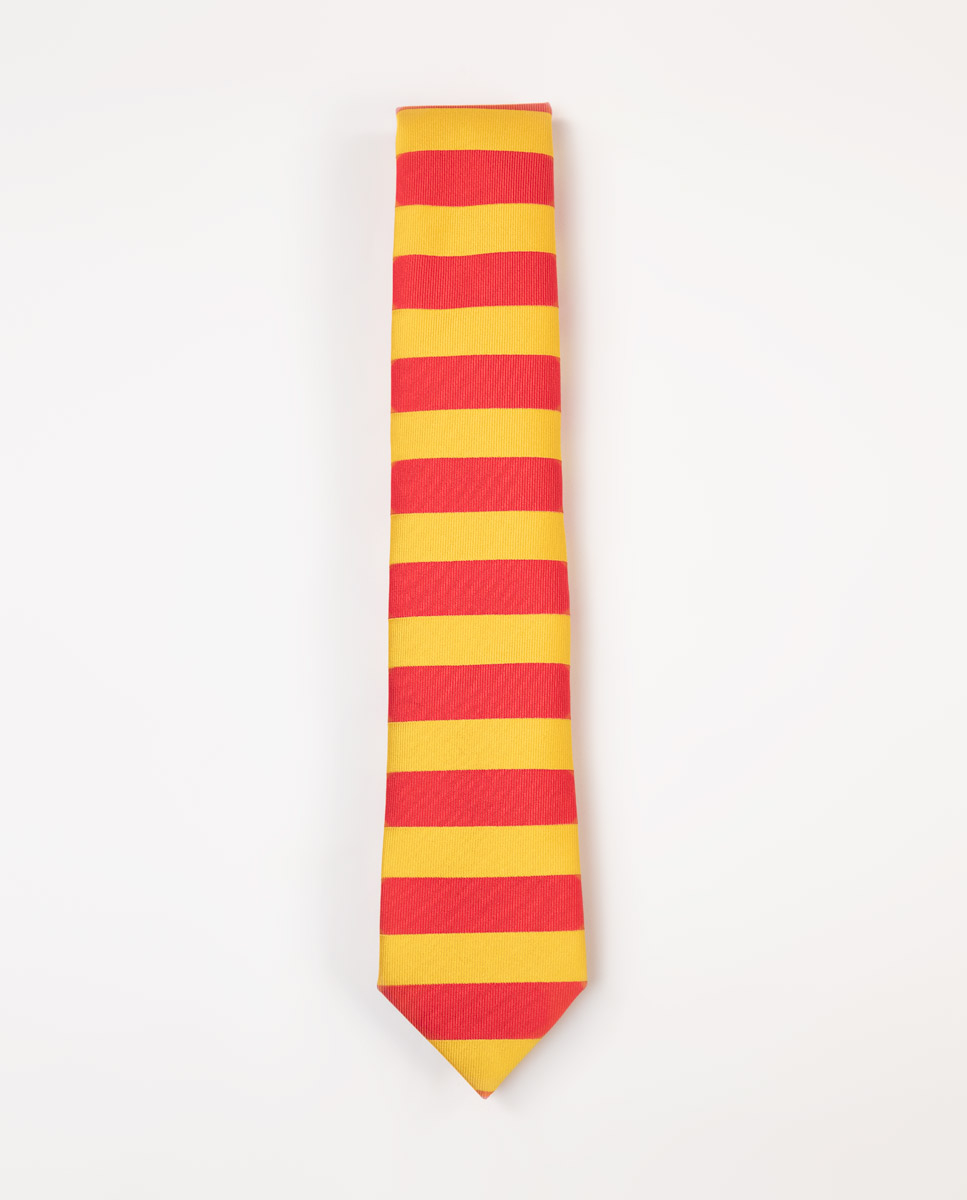 Corbata Rayas Horizontales Amarillo/Naranja