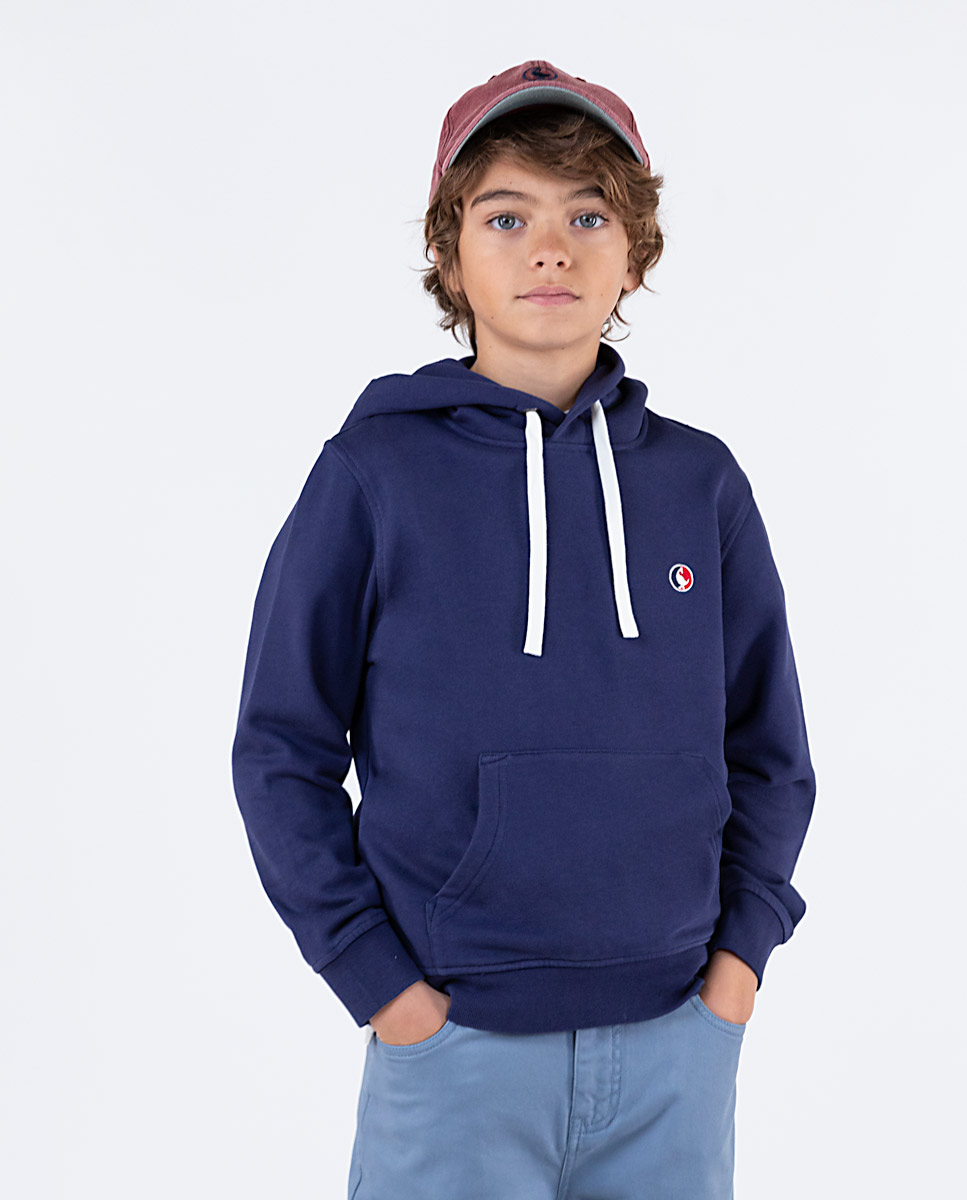 Navy Hooded Sweatshirt