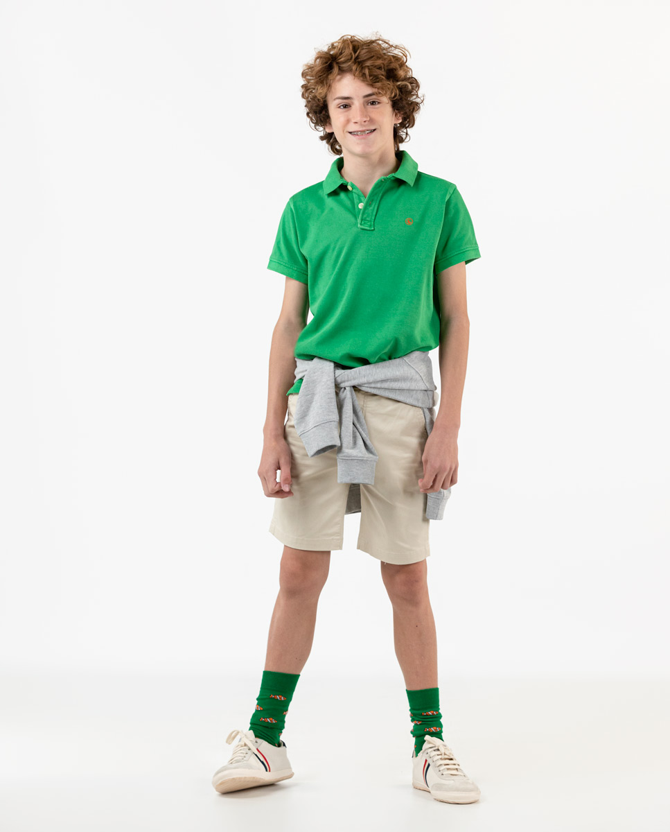 Polo Lavado Verde