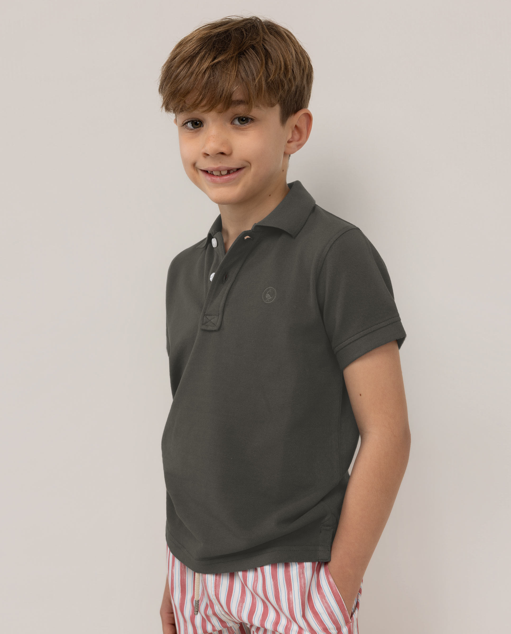 Polo Básico Verde Oscuro