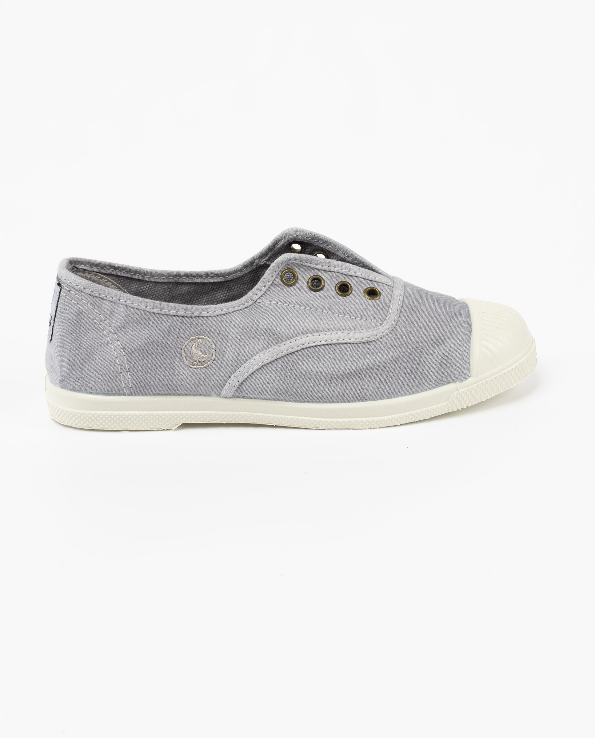 Zapatilla Niño Natural World Gris Claro