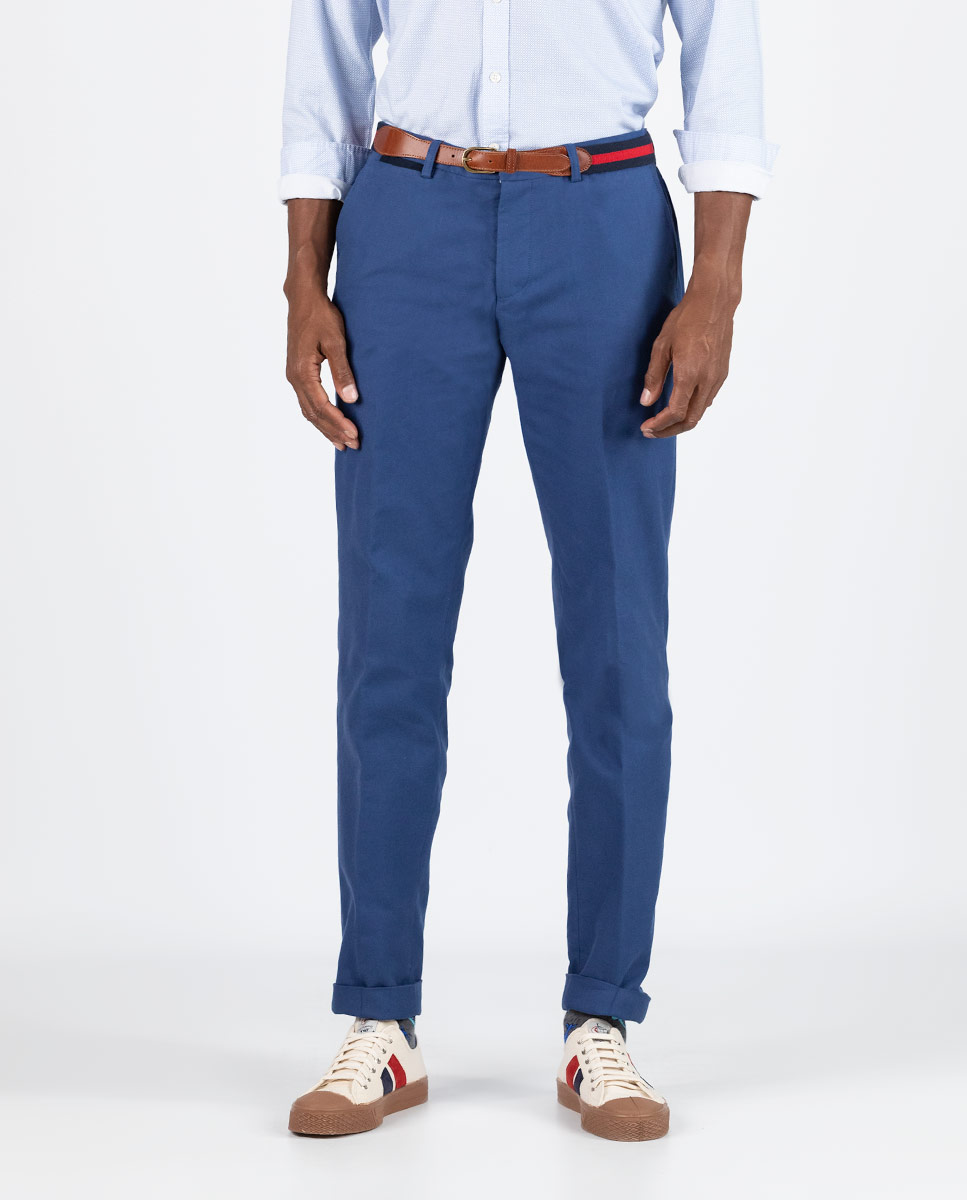 Pantalon Coordonné Panama Bleu