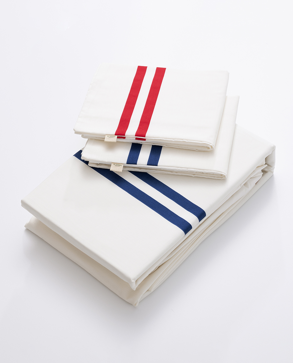 Juego de Funda Nórdica Double Size 4 Piezas 180 Hilos Crudo