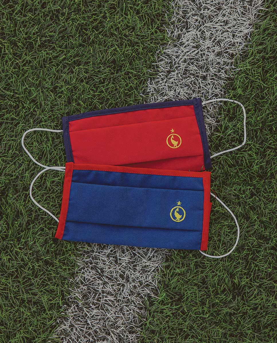 Pack 2 Masks RFEF (Navy/Red)