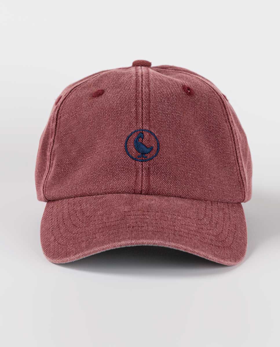 Gorra Canvas Washed Burdeos