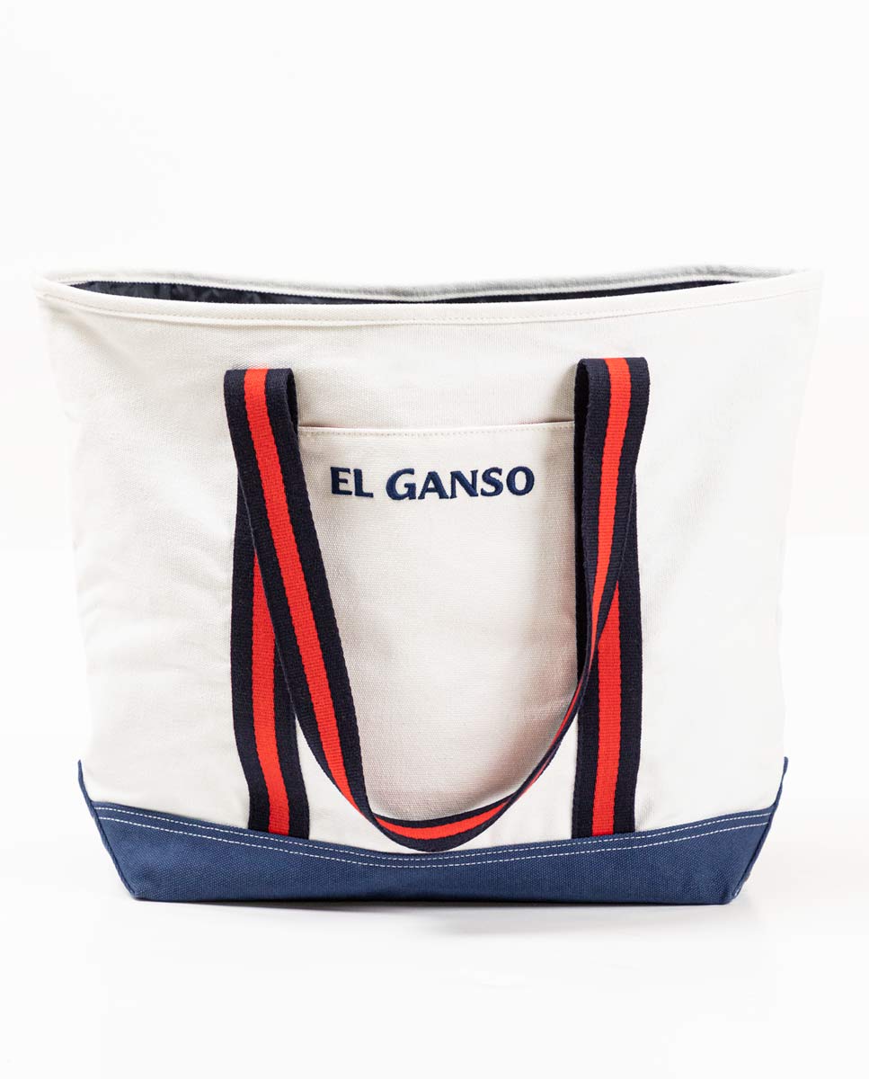Tote Bag Toile Bicolore